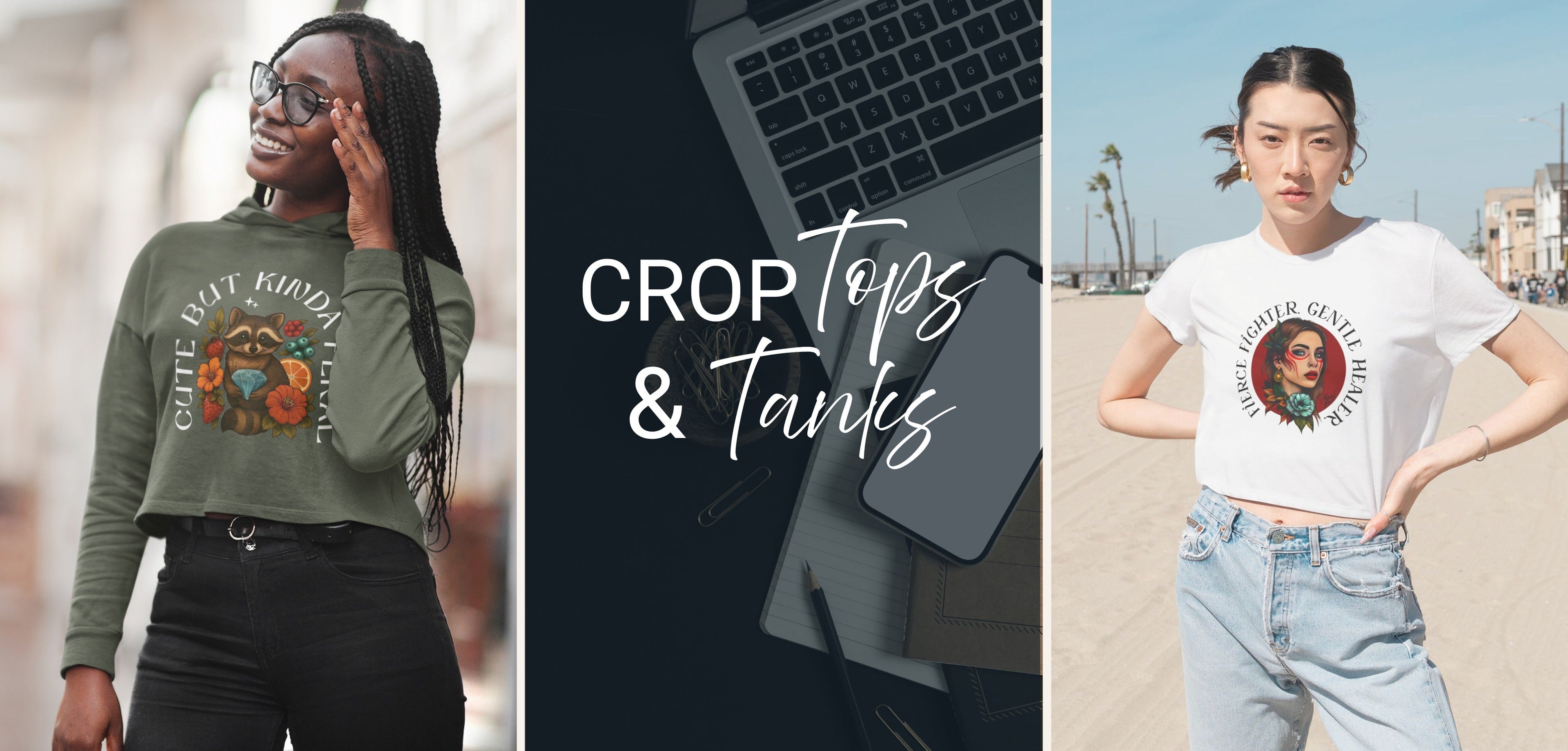 Crop Tops & Tanks