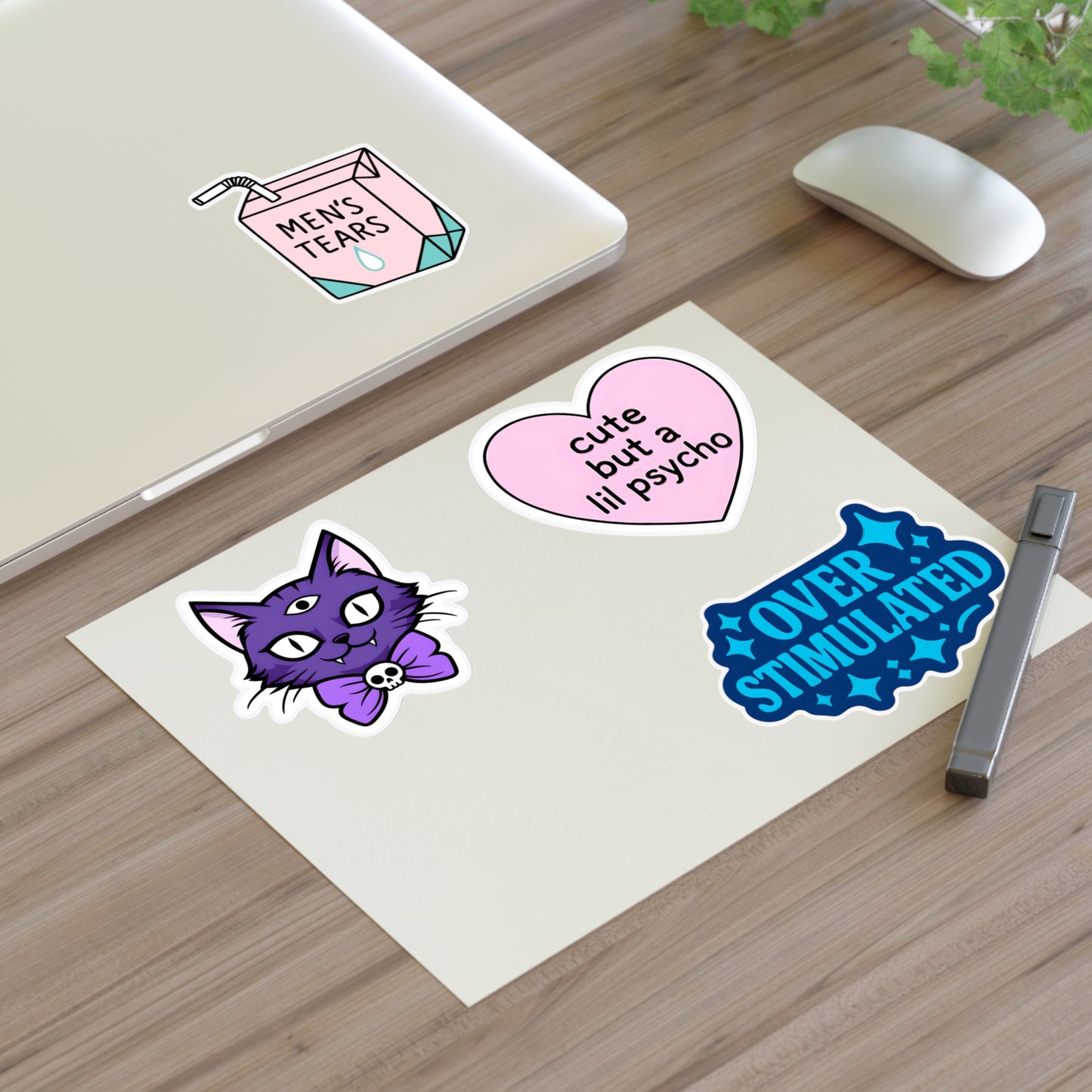 Cute and Quirky Sticker Sheet