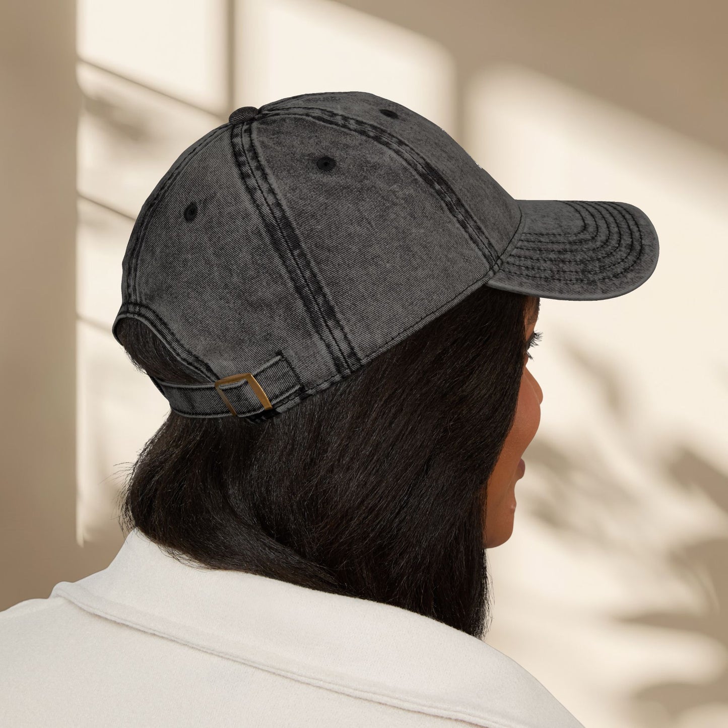 Vintage Bride to be Embroidered Hat