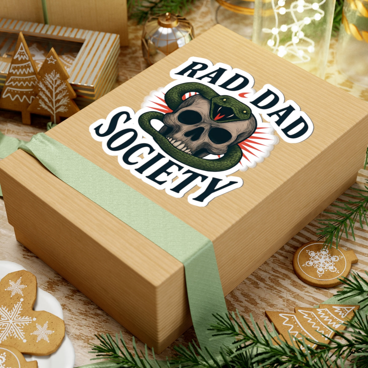 Rad Dad Society Kiss-Cut Stickers
