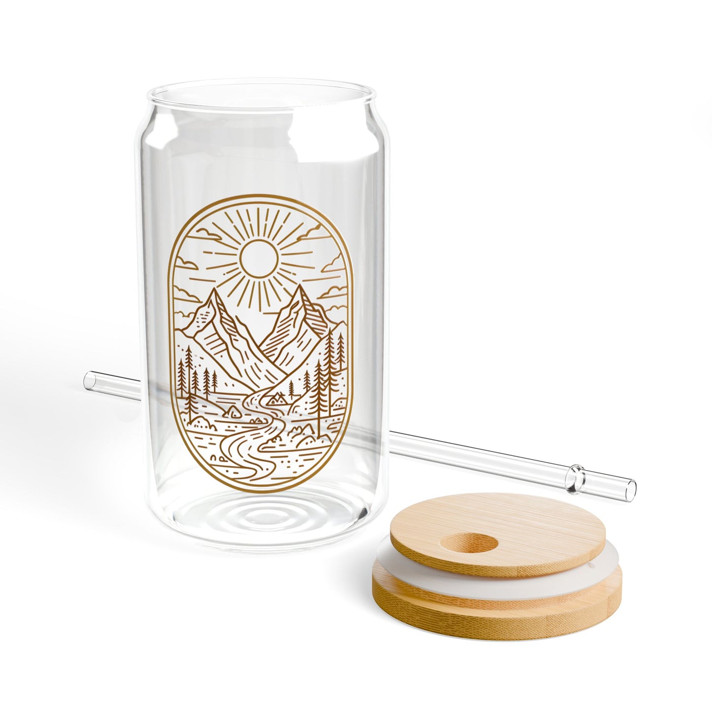 Mountain Hiker Sipper Glass