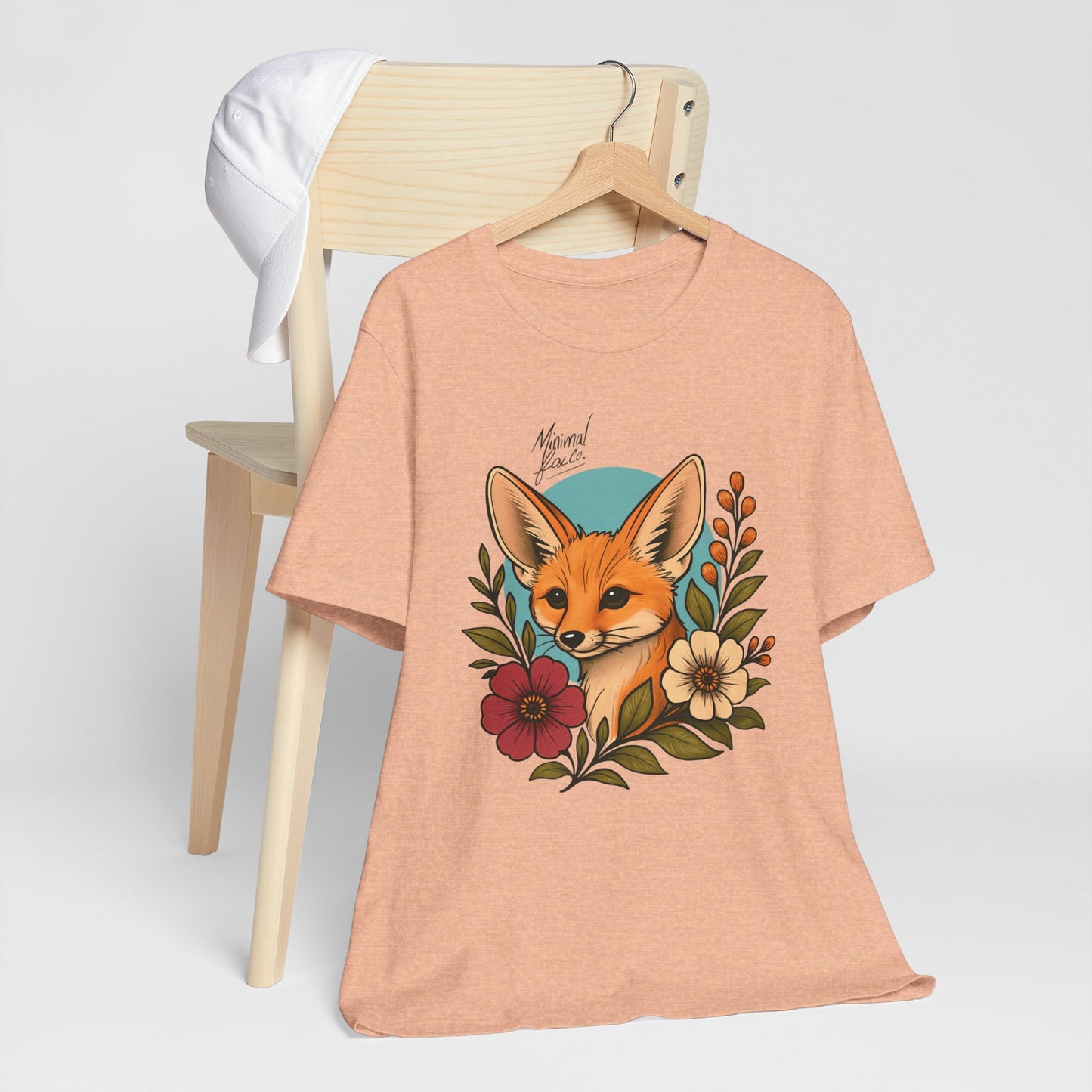 Fennec Fox Floral Shirt
