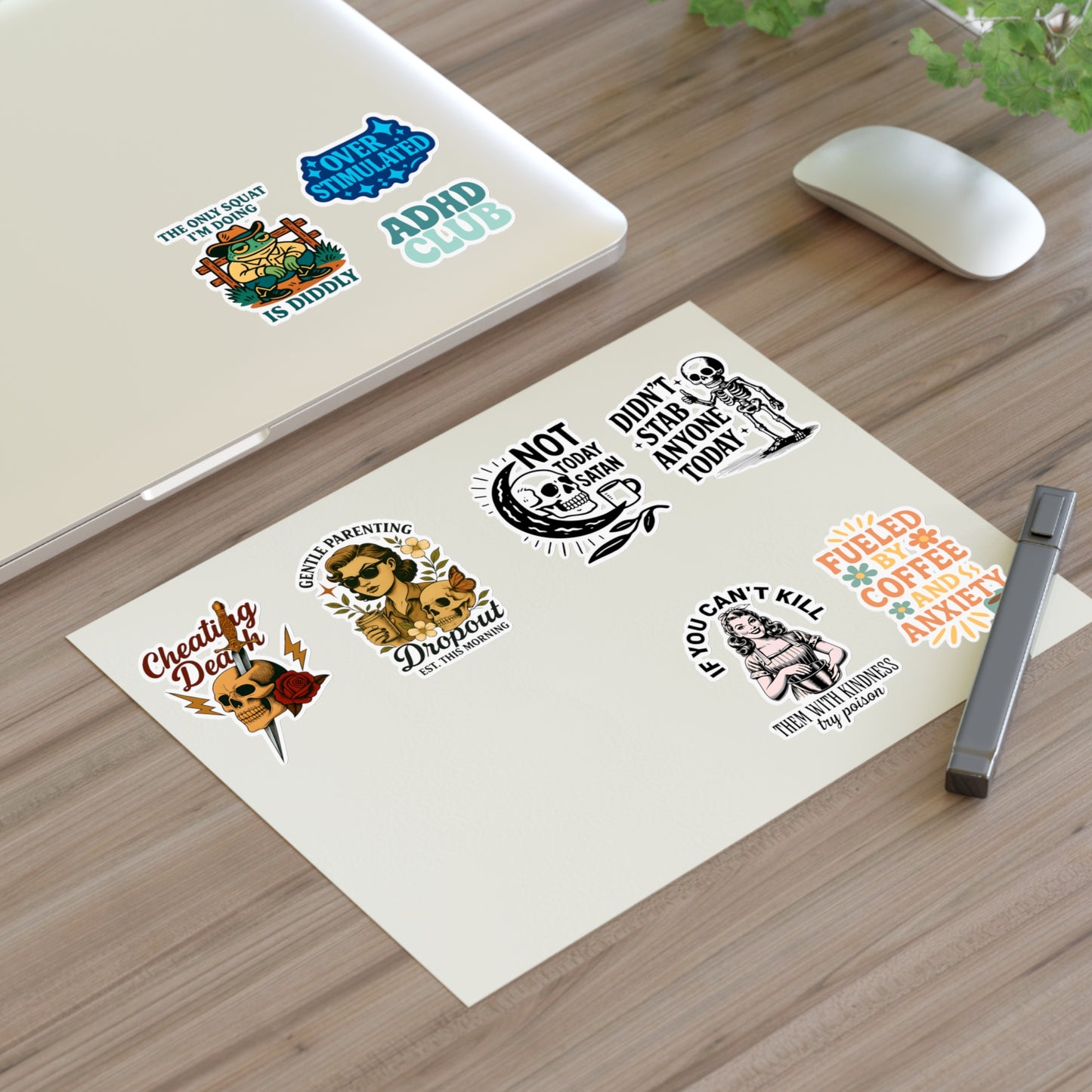 Fun and Quirky Sticker Sheets