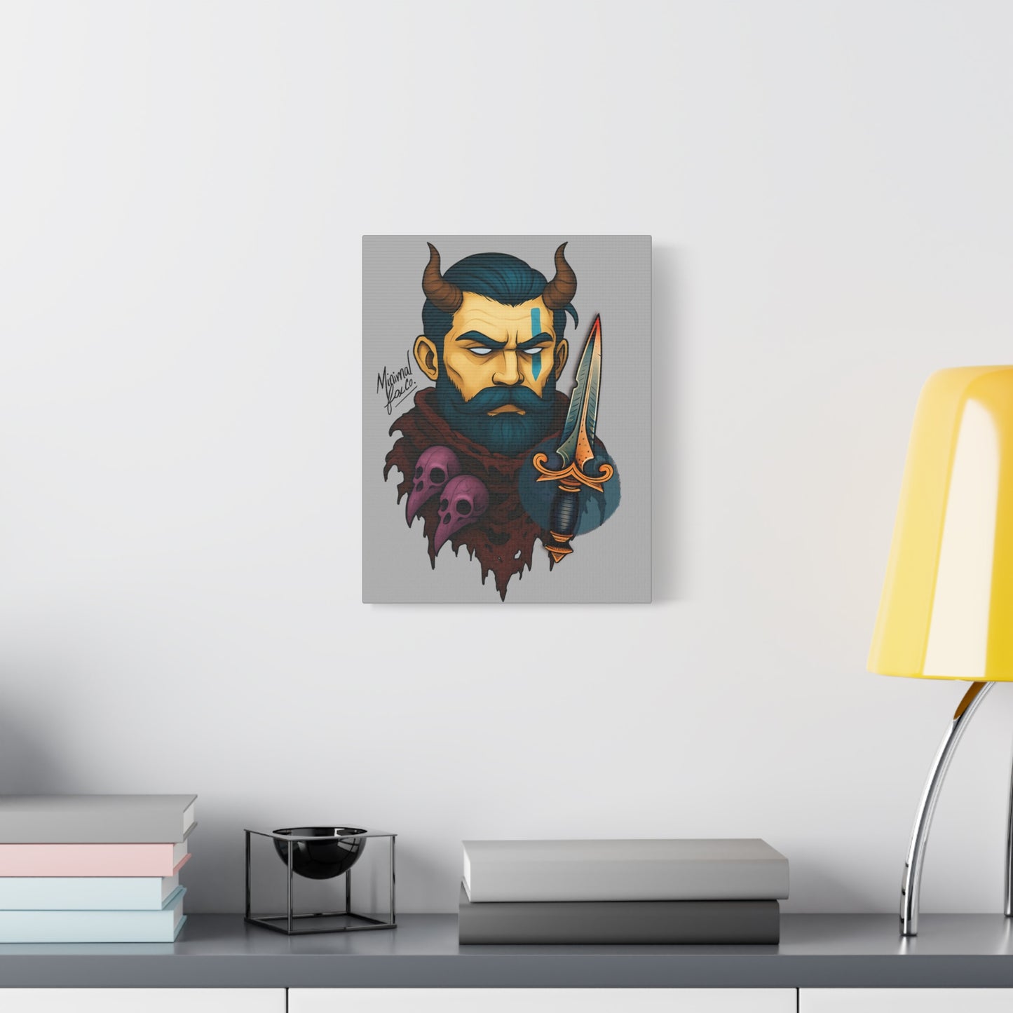 Canvas Wall Art - Mythical Warrior Decor