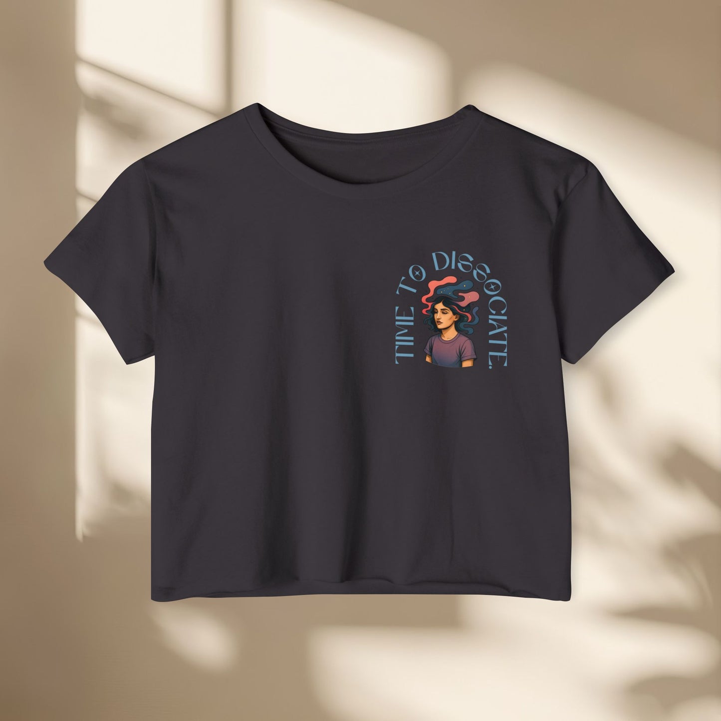 Crop Top - Time to Dissociate Women's Festival Top