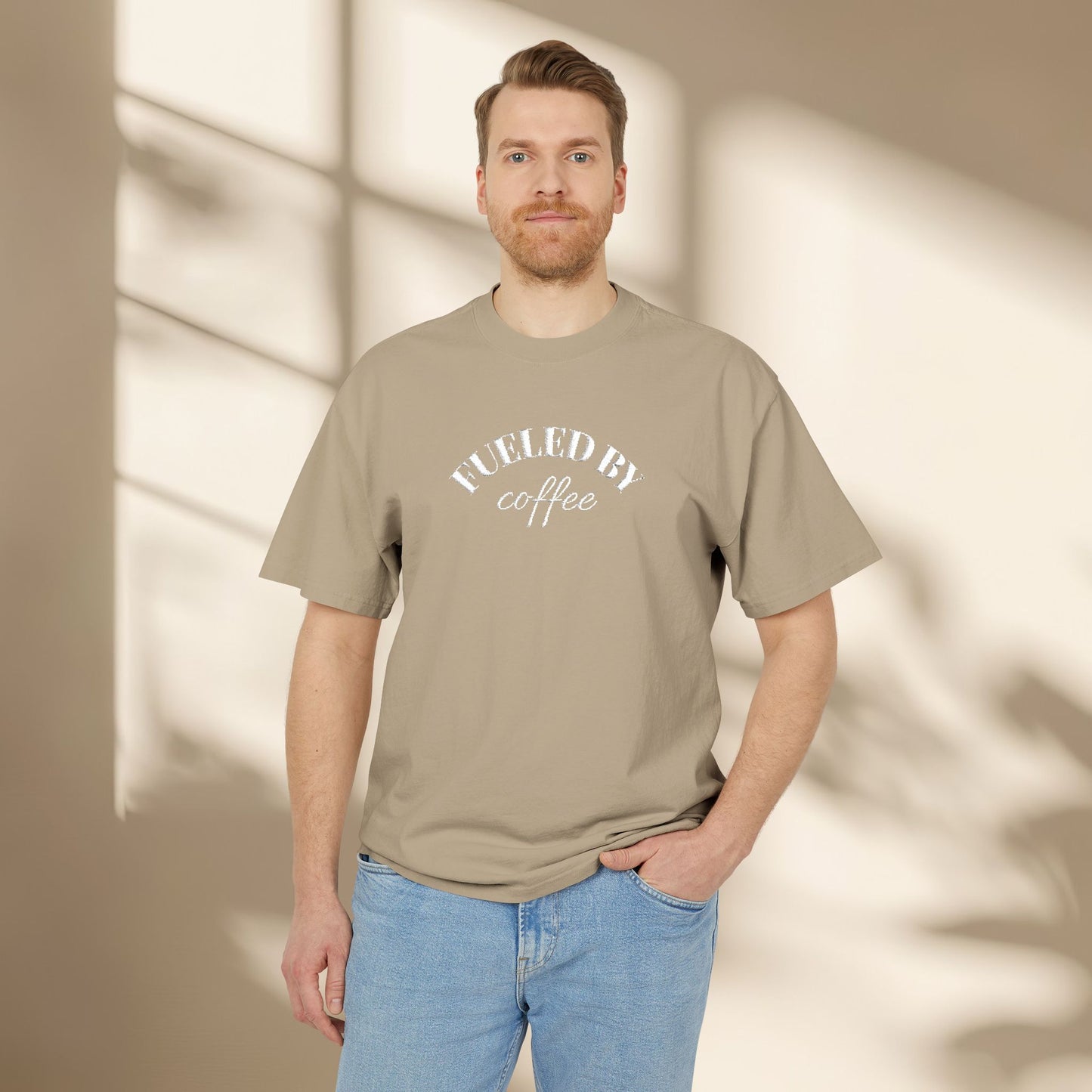 Embroidered Coffee Lover T-Shirt