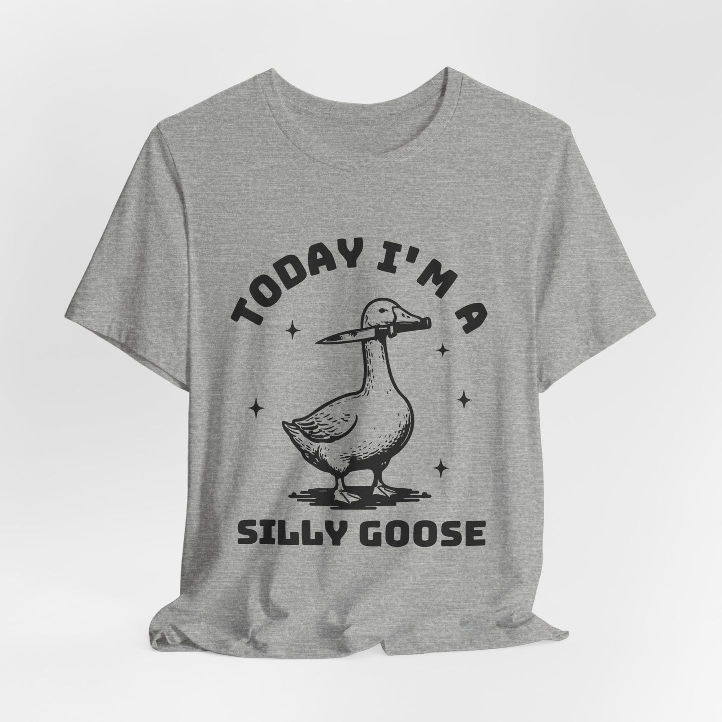 Silly Goose with Knife Shirt