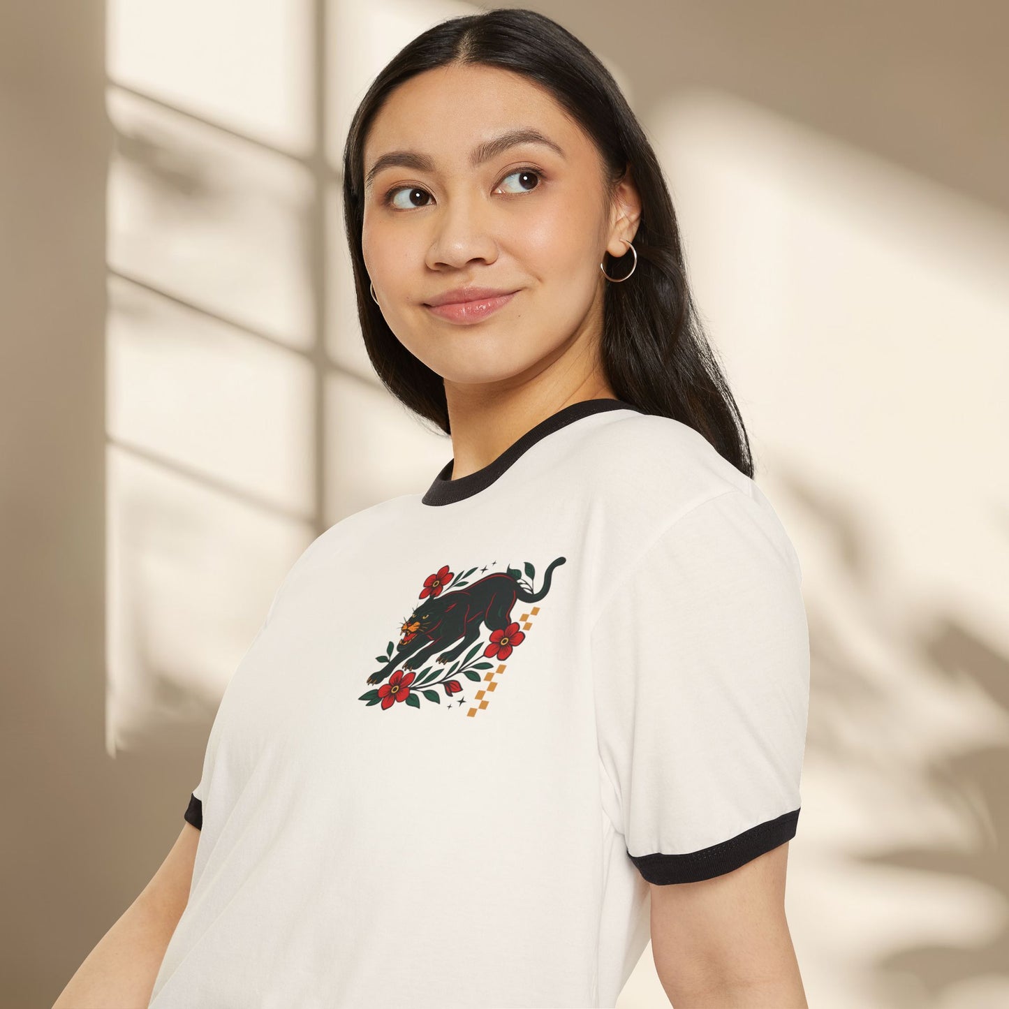 Small Talk Survivor Ringer Shirt