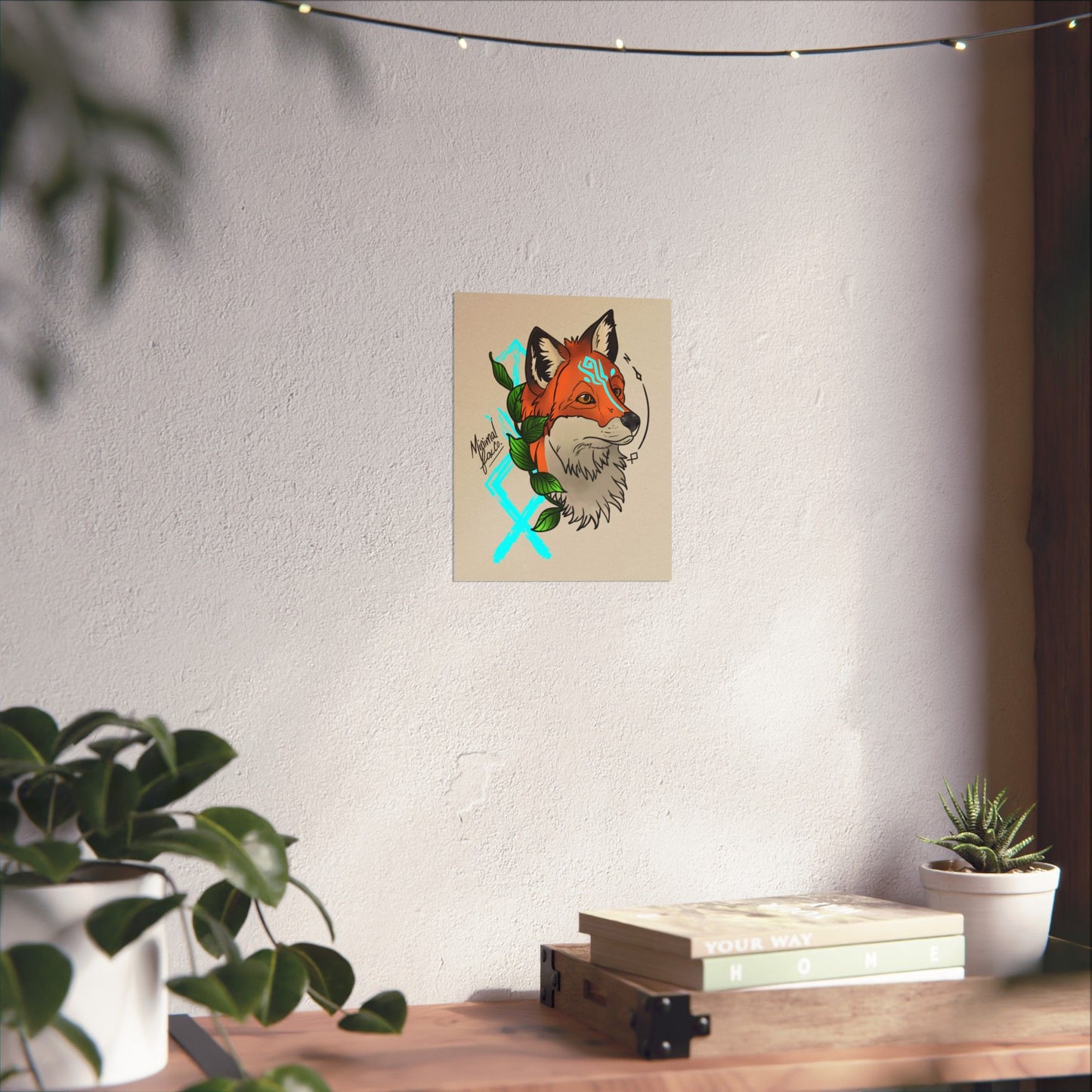 Nordic Fox Spirit Print