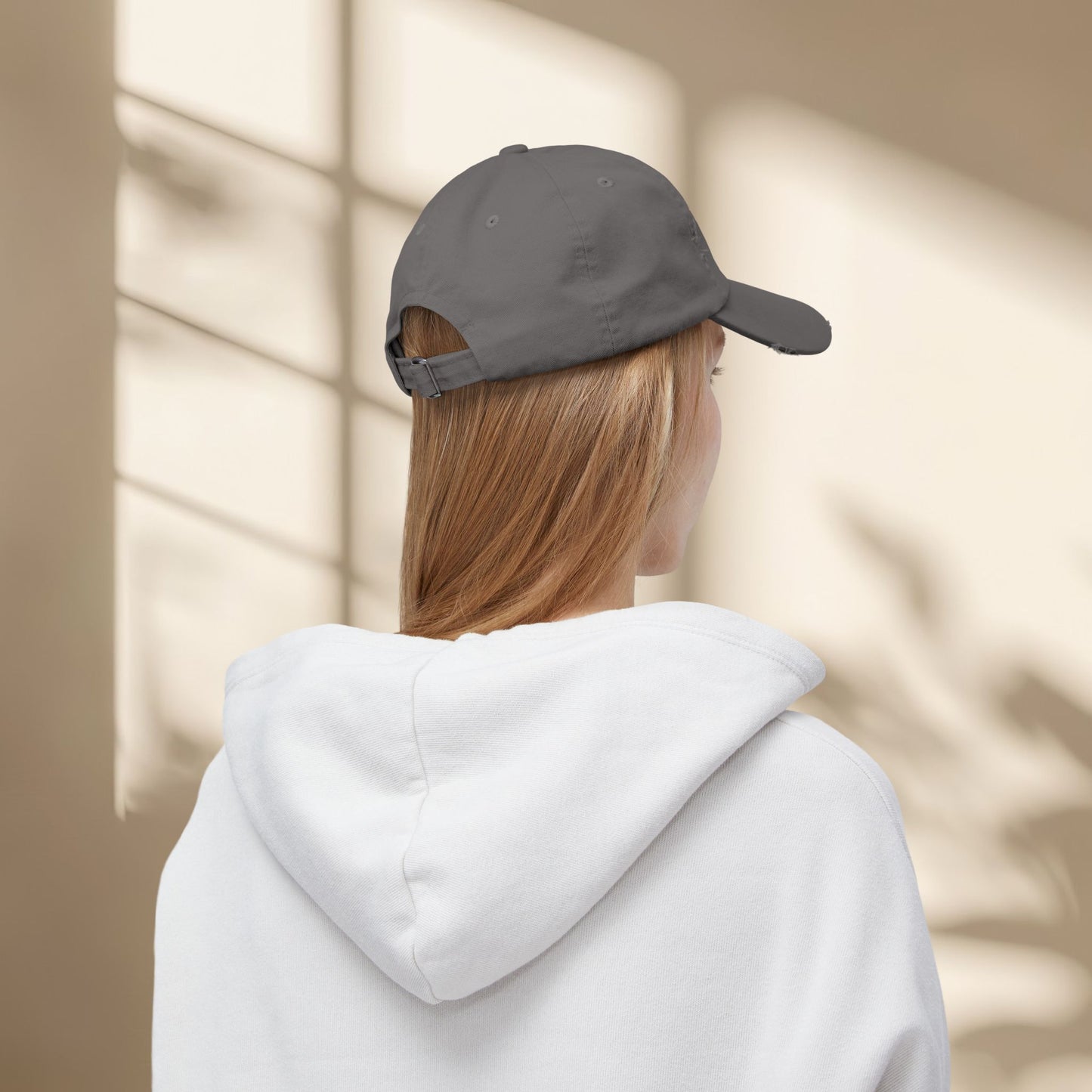 Funny Mom Out of Order Distressed Hat