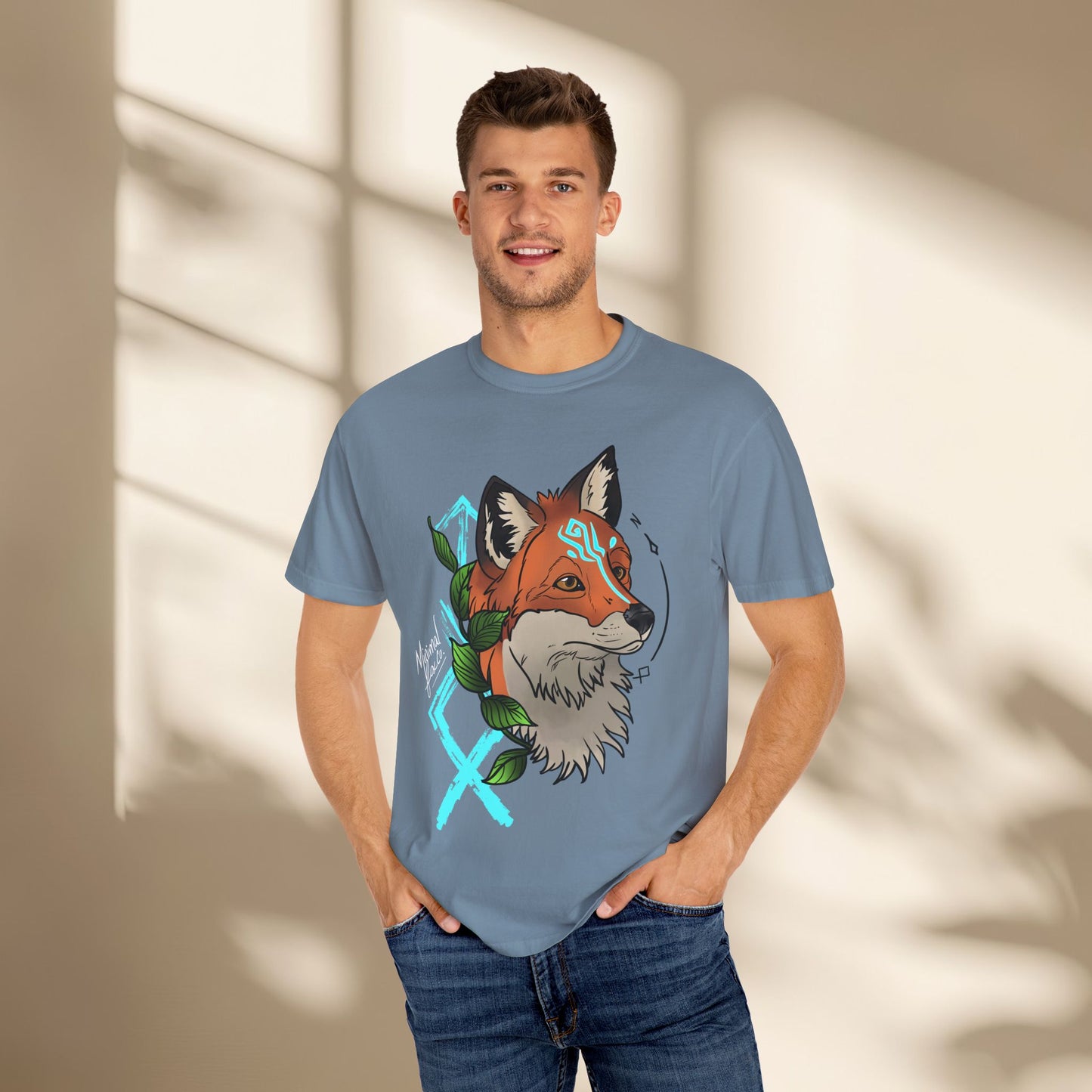 Nordic Fox Floral Shirt