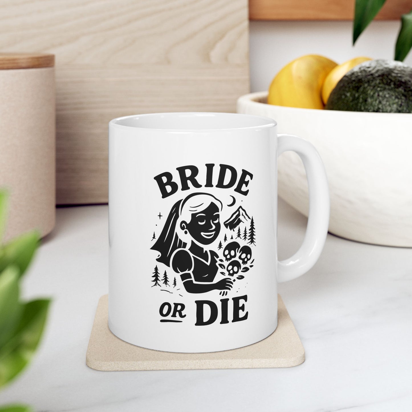 Bride or Die wedding Mug