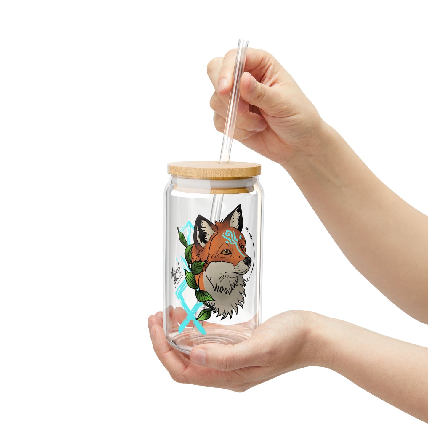 Fox Design Sipper Glass
