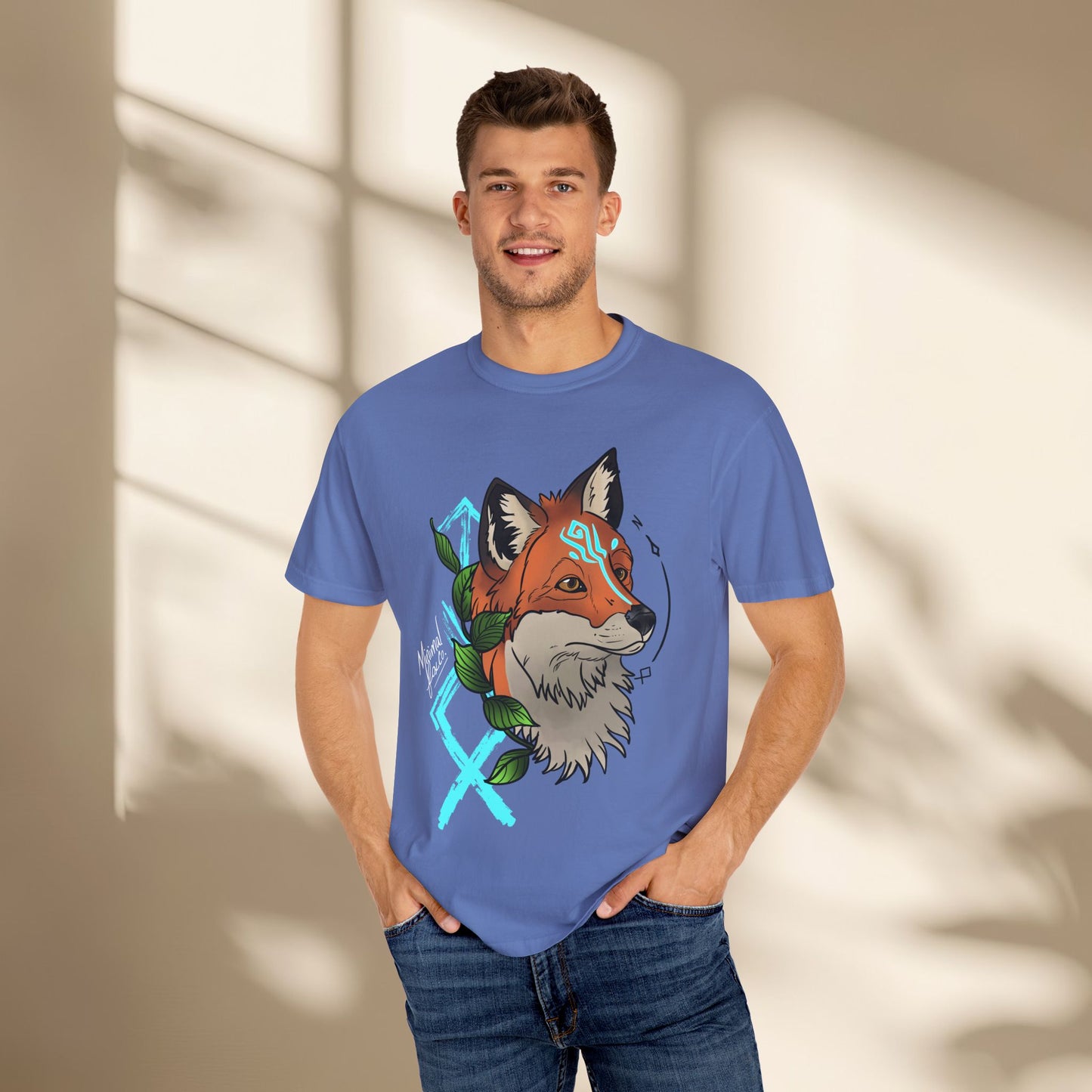 Nordic Fox Floral Shirt