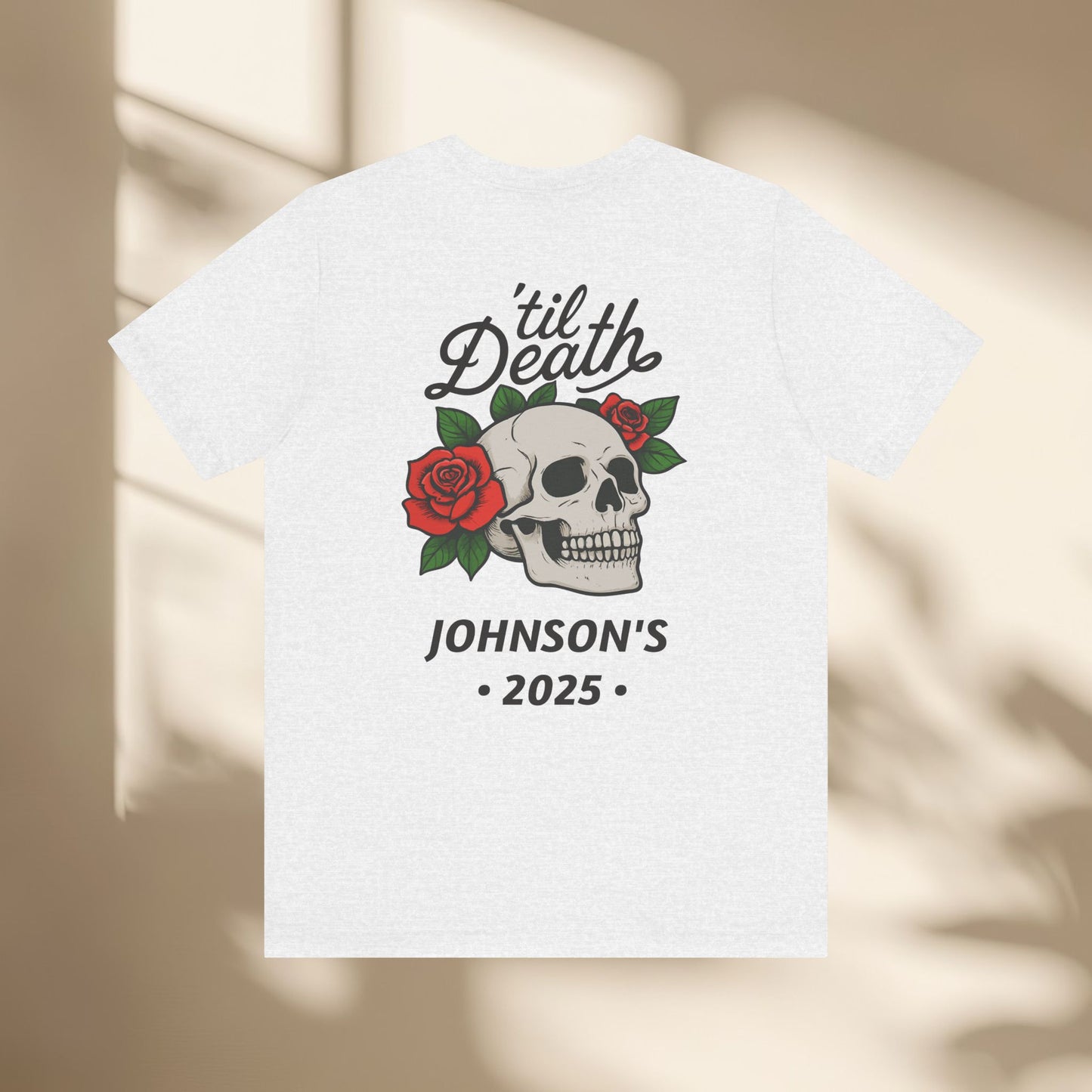 Personalized Til' Death Unisex Shirt
