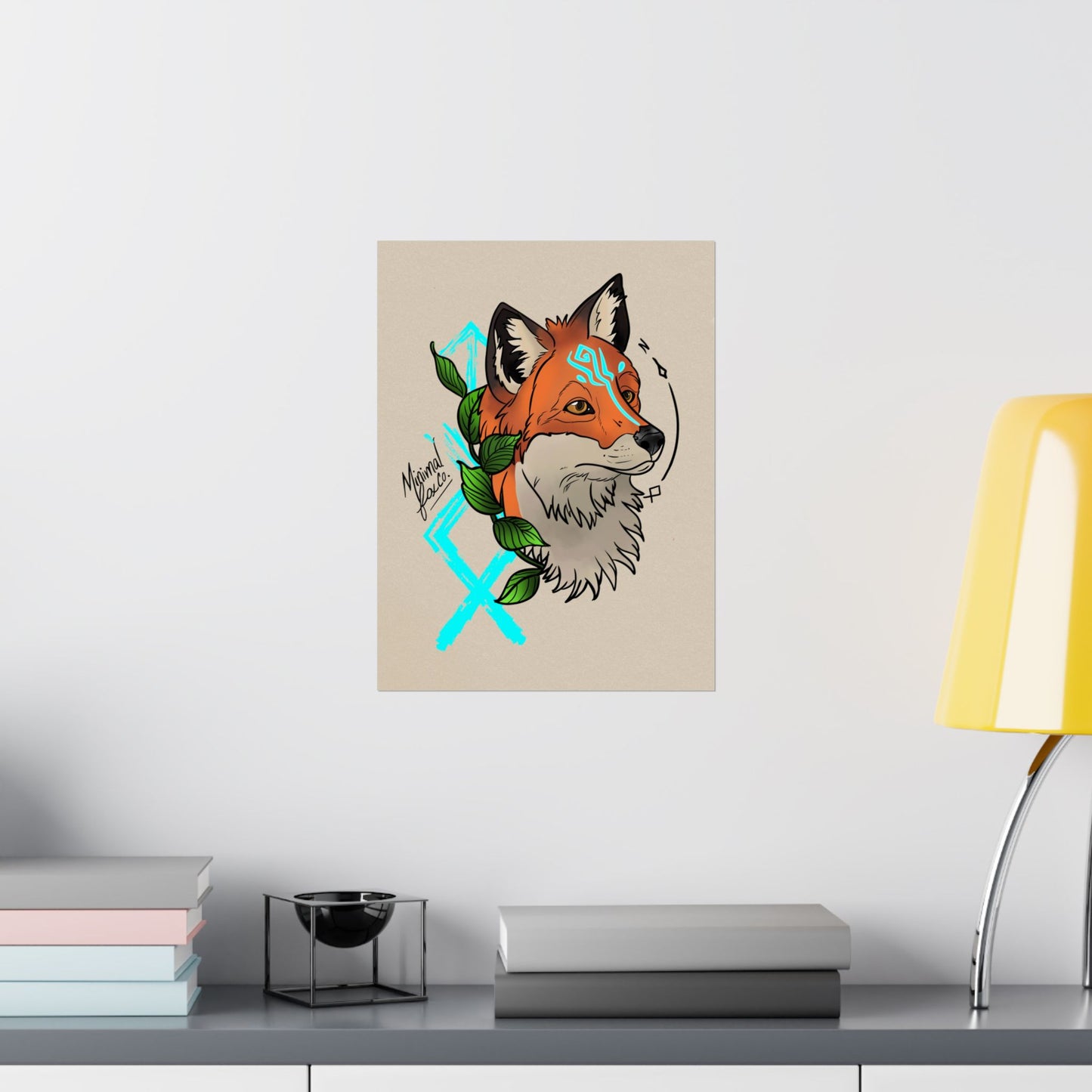 Nordic Fox Spirit Print