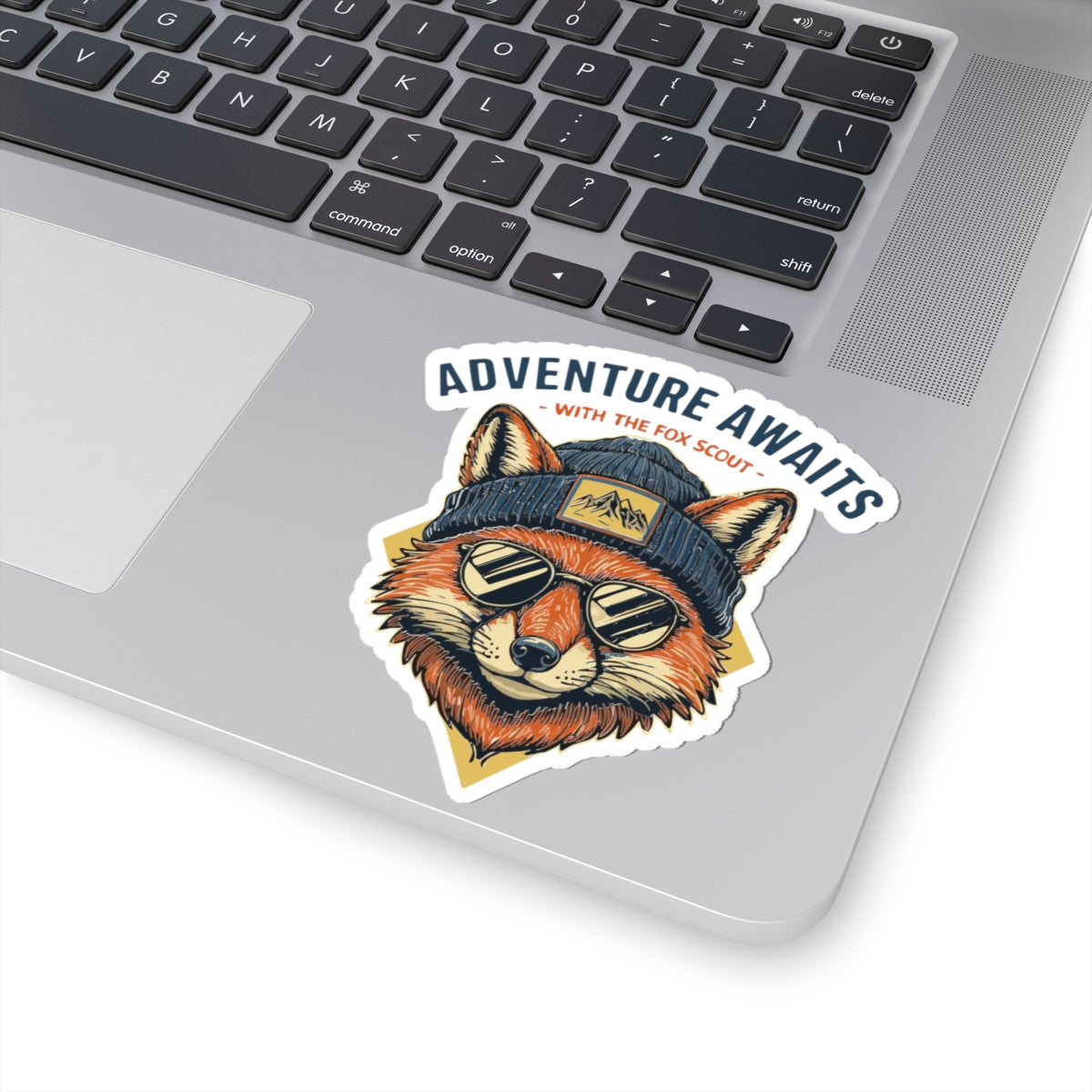 Adventure Awaits Fox Scout Stickers