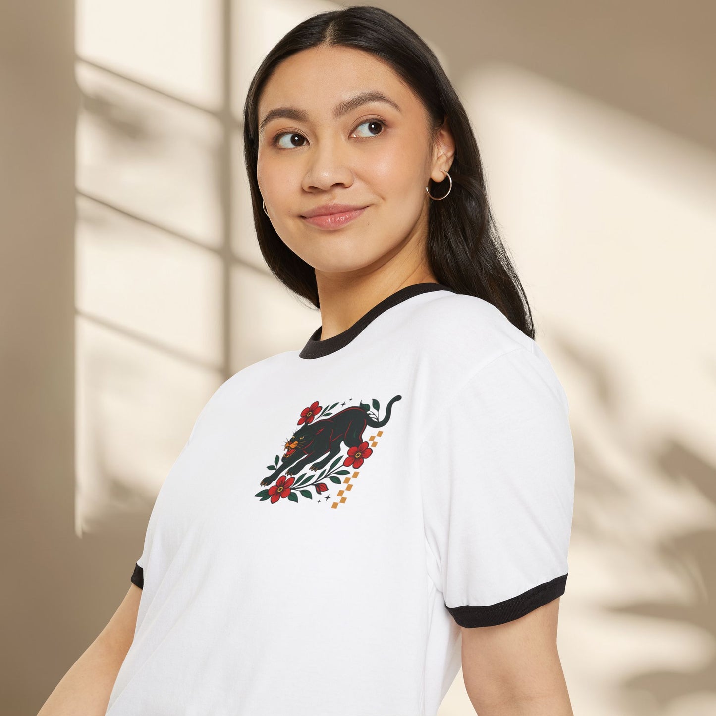 Small Talk Survivor Ringer Shirt