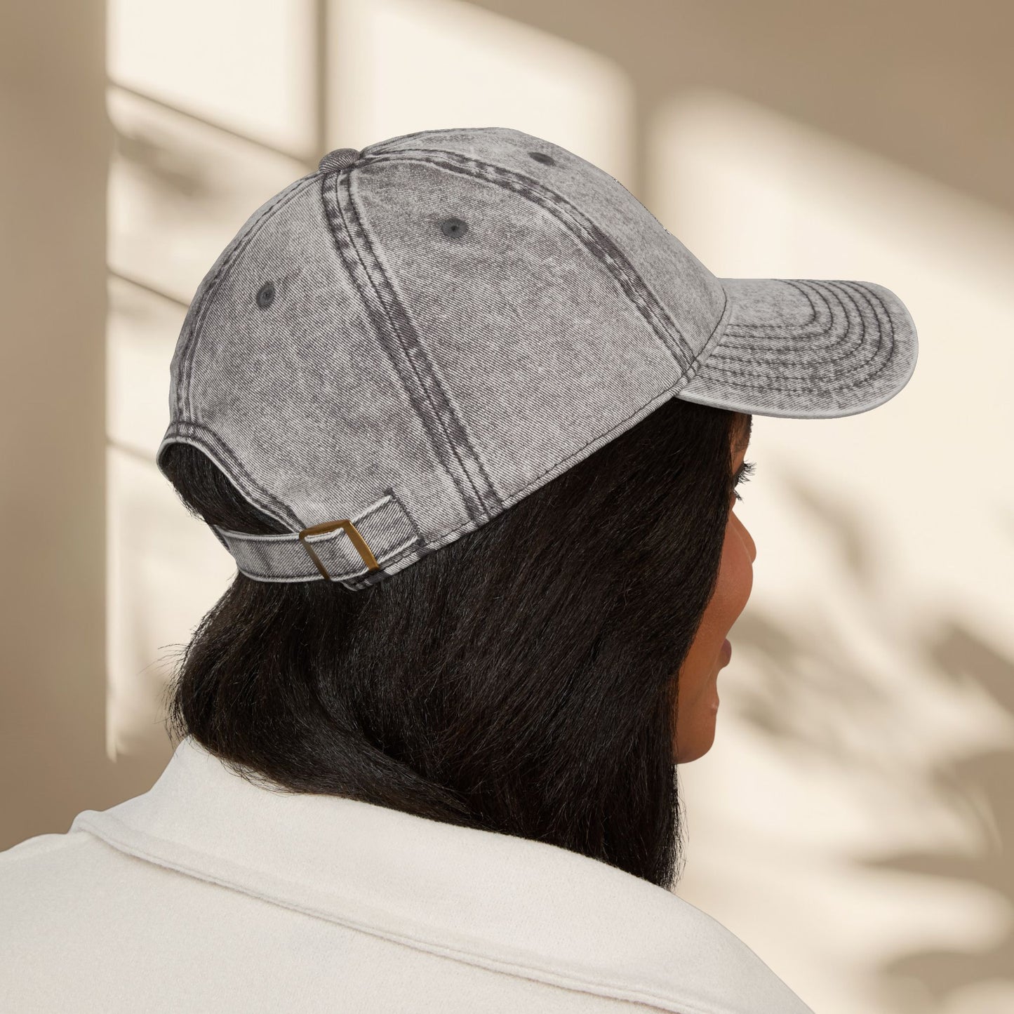 Vintage Bride to be Embroidered Hat