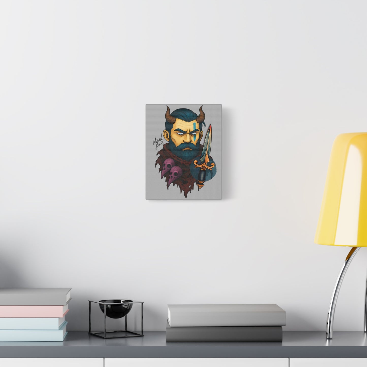 Canvas Wall Art - Mythical Warrior Decor
