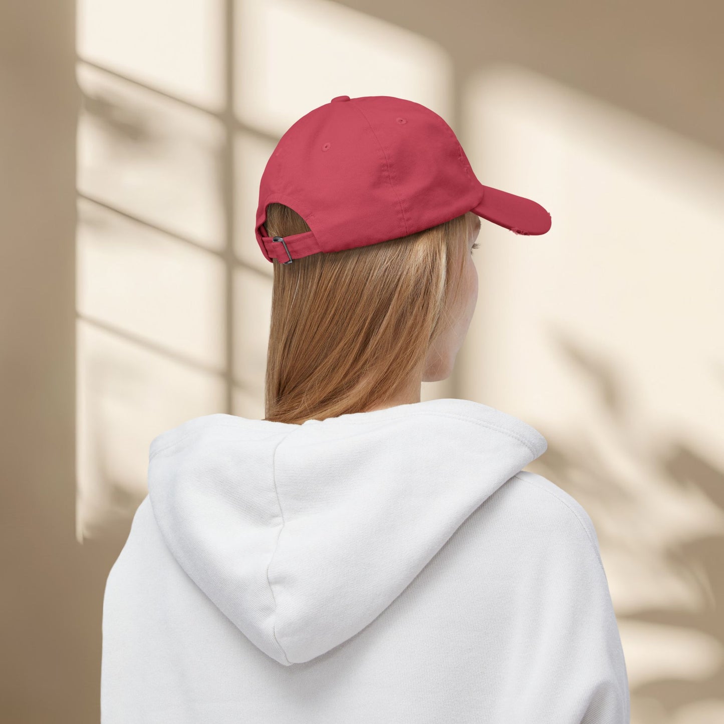 Funny Mom Out of Order Distressed Hat