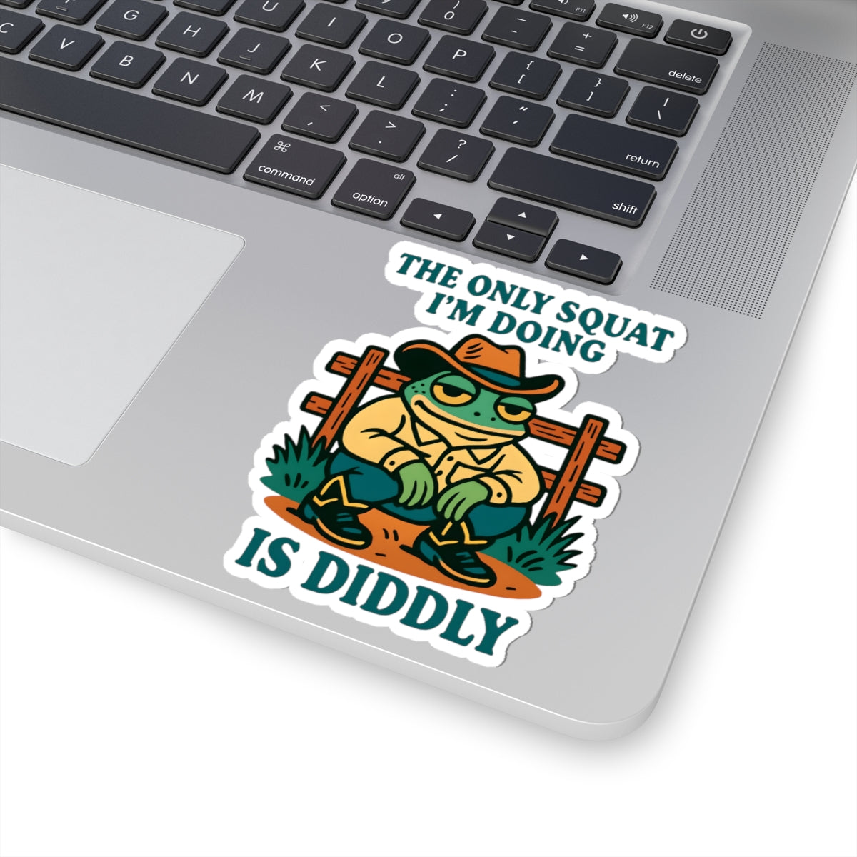Funny Frog Kiss-Cut Stickers