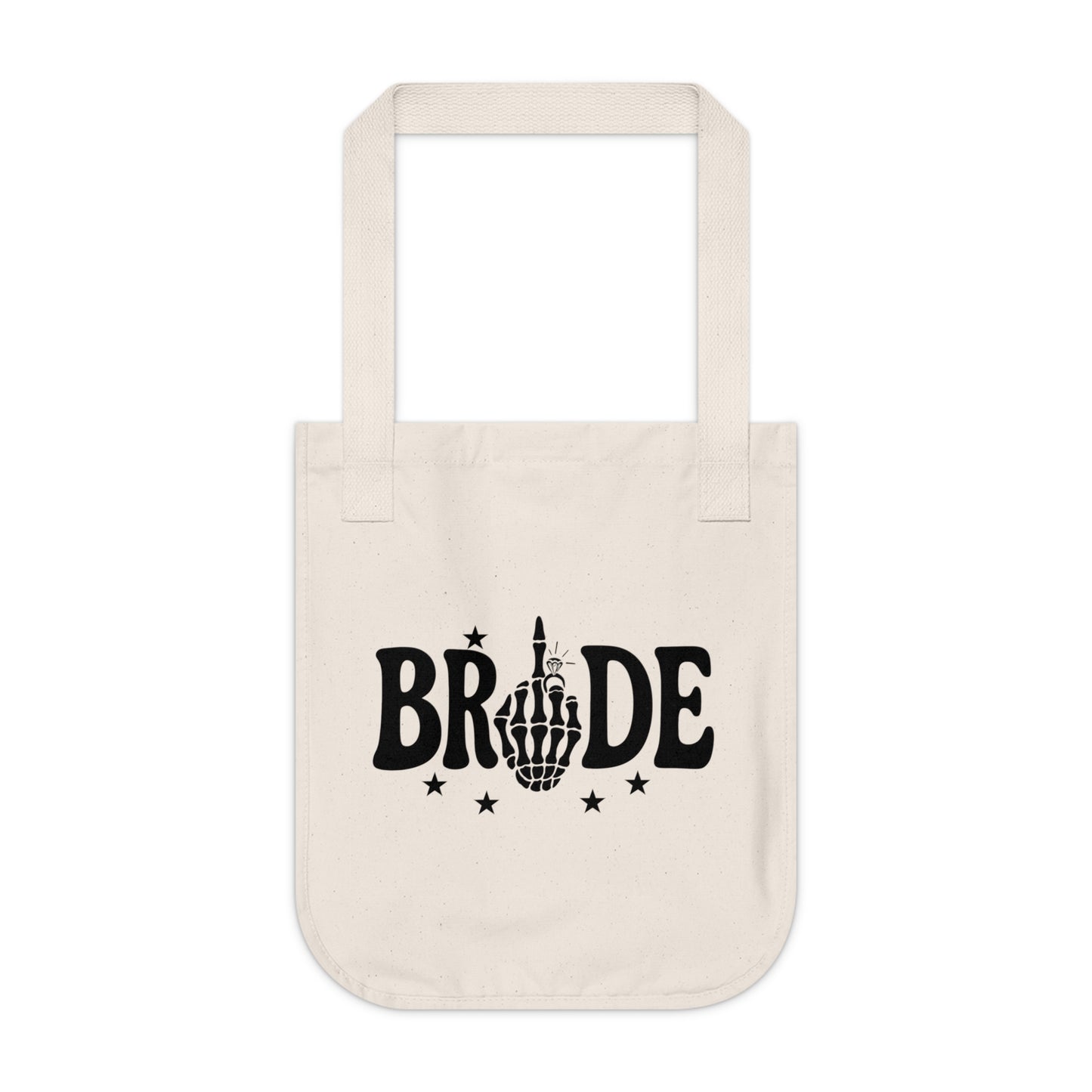 Bride Skeleton Organic Tote Bag