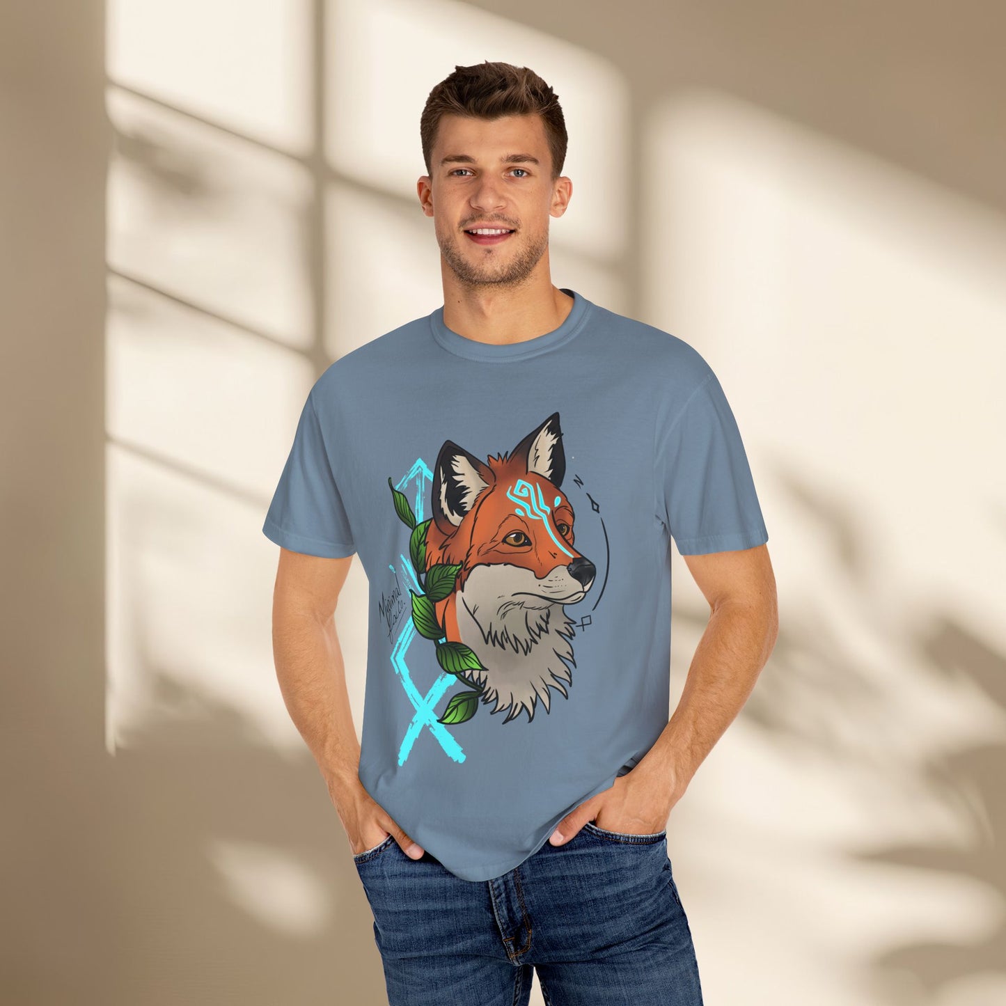 Nordic Fox Floral Shirt