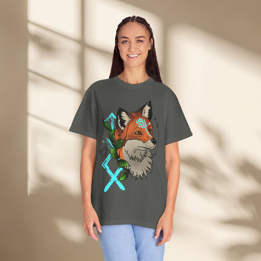 Nordic Fox Floral Shirt