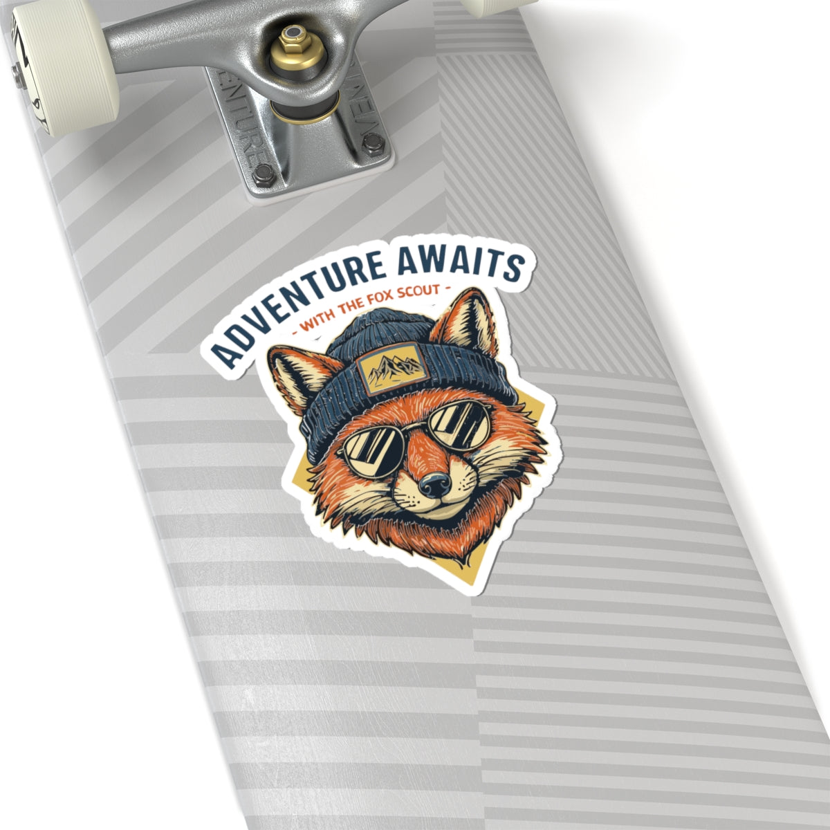 Adventure Awaits Fox Scout Stickers