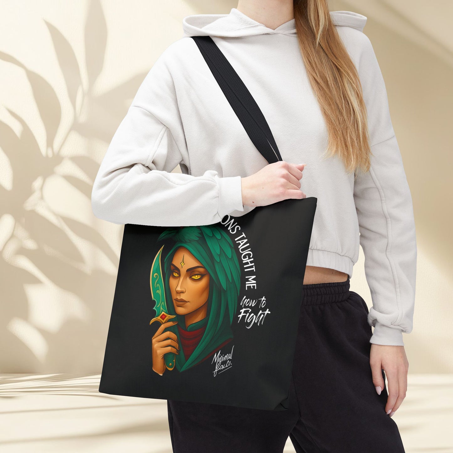 My Demons Taught Me How to Fight Tote Bag