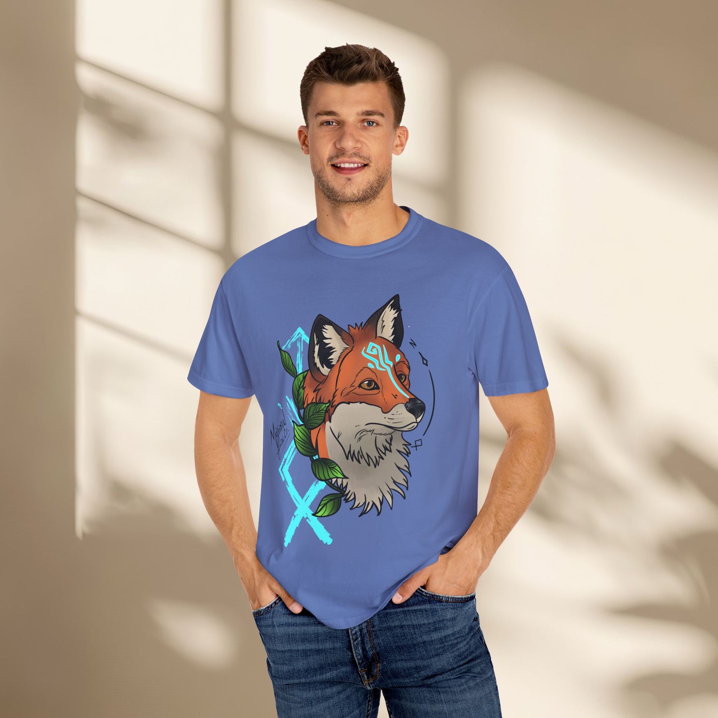 Nordic Fox Floral Shirt