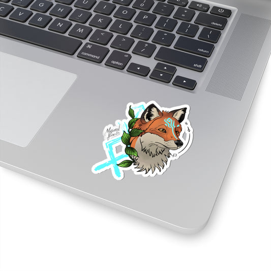 Nordic Fox Spirit Sticker