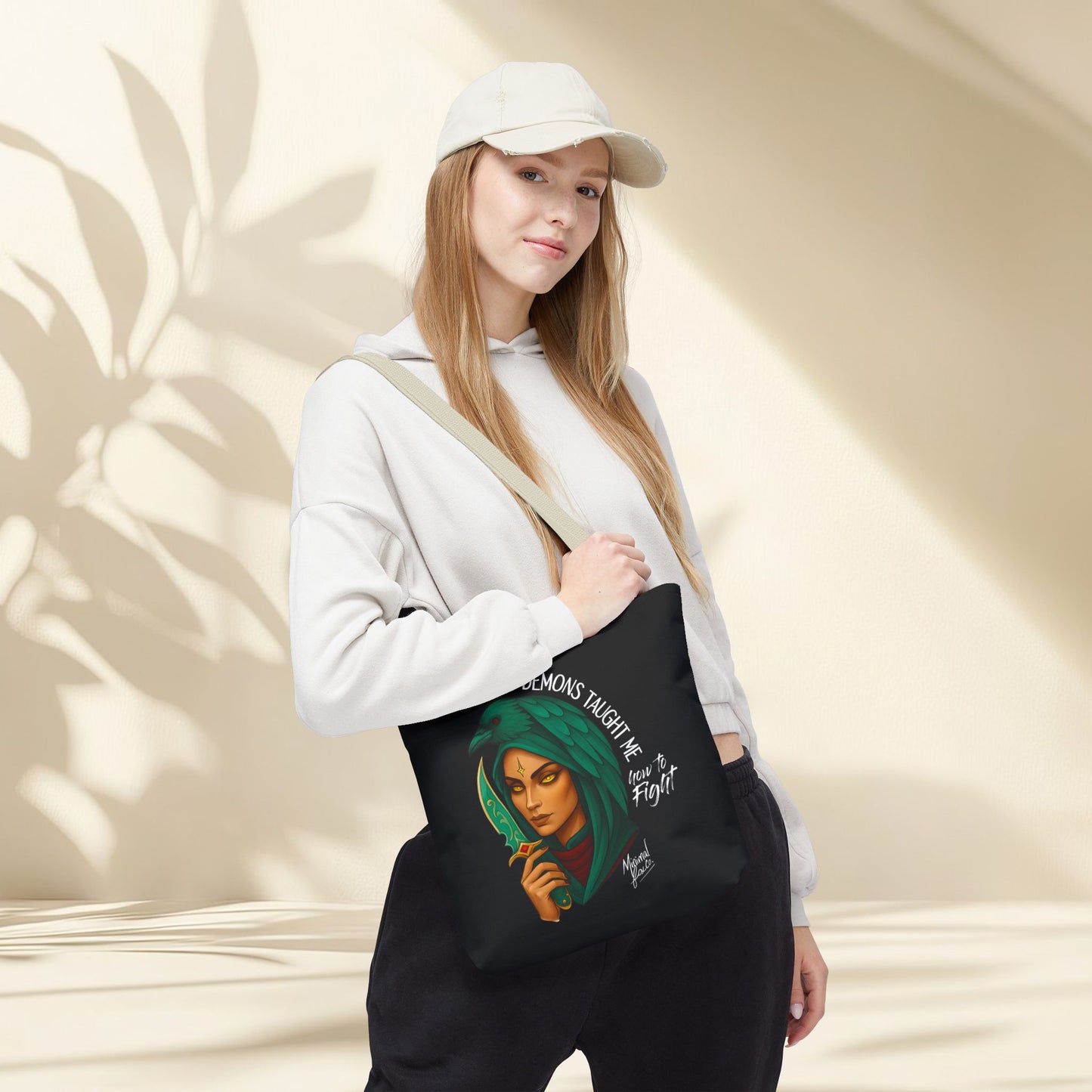 My Demons Taught Me How to Fight Tote Bag