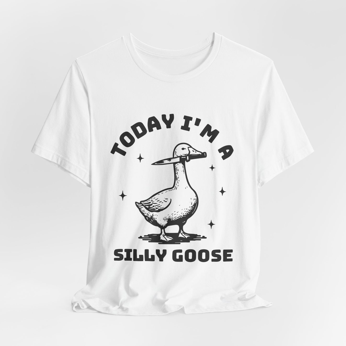 Silly Goose with Knife Shirt