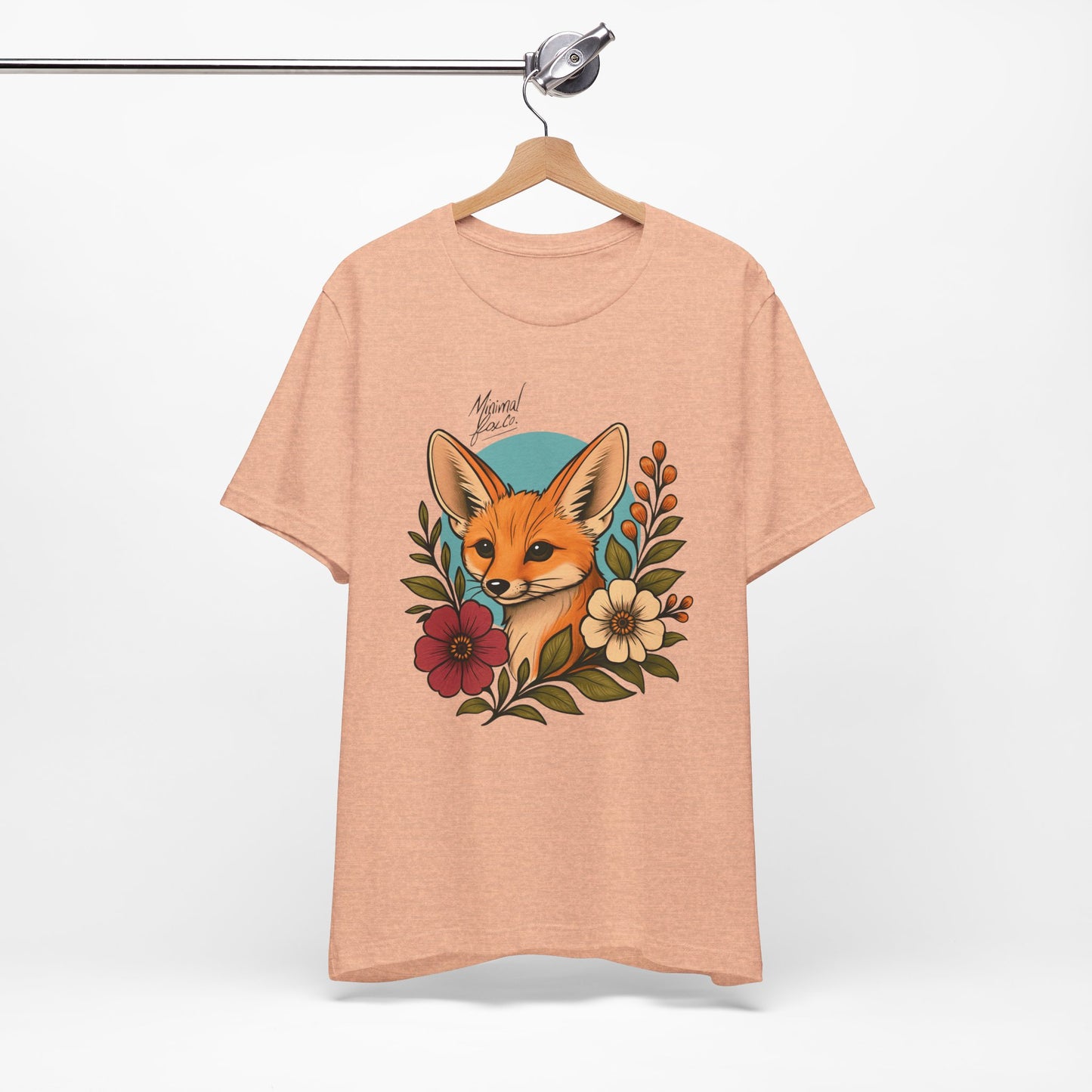 Fennec Fox Floral Shirt