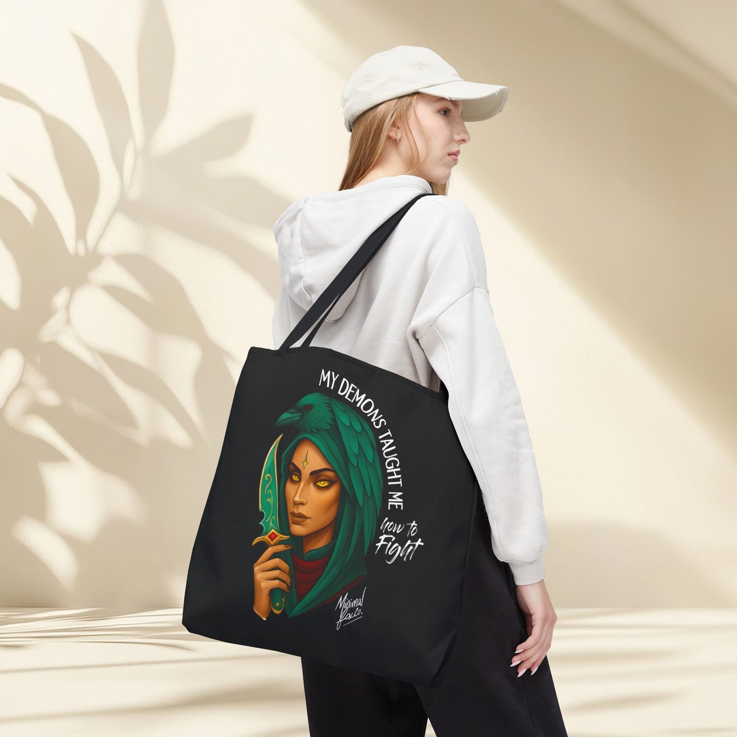 My Demons Taught Me How to Fight Tote Bag
