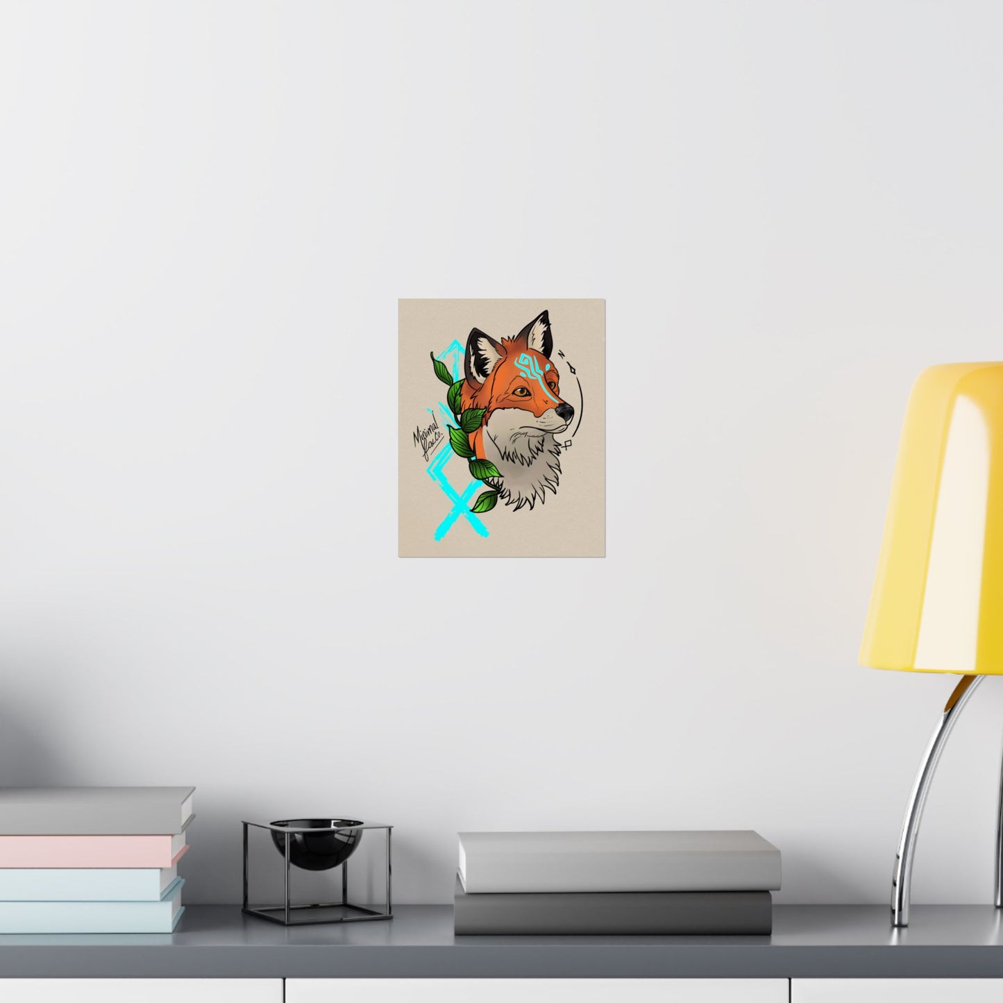 Nordic Fox Spirit Print