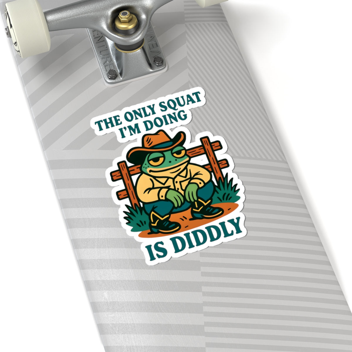 Funny Frog Kiss-Cut Stickers