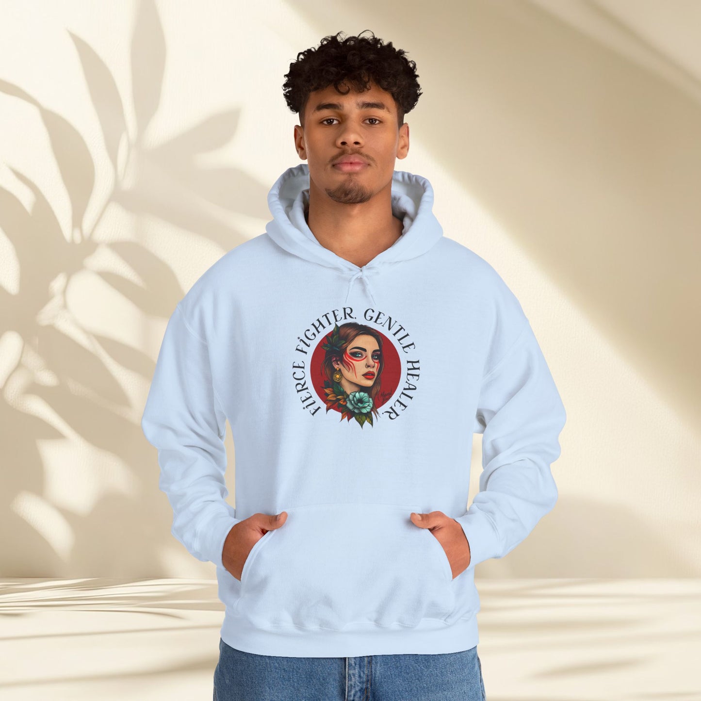 Fierce Fighter, Gentle Healer Hoodie