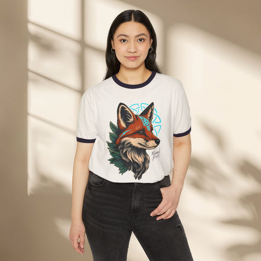 Nordic Fox Ringer Shirt
