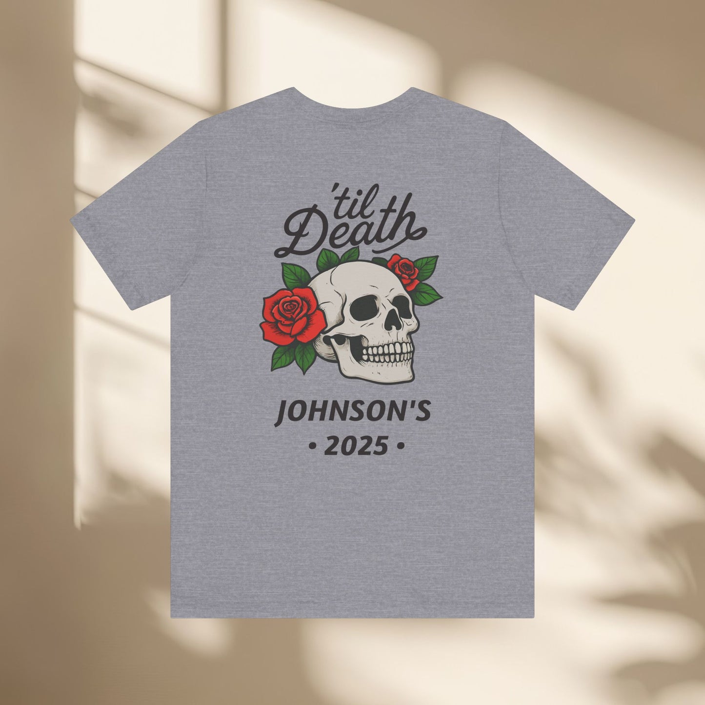 Personalized Til' Death Unisex Shirt