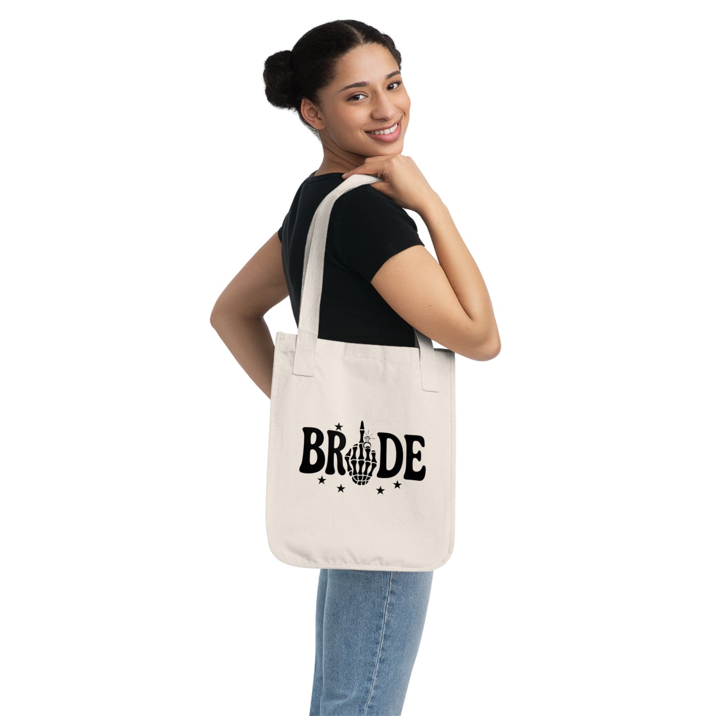 Bride Skeleton Organic Tote Bag