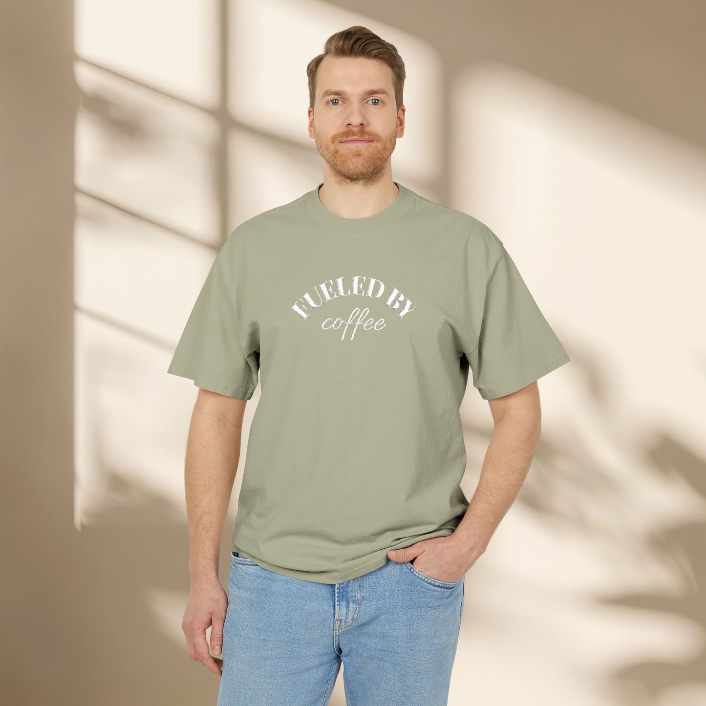 Embroidered Coffee Lover T-Shirt
