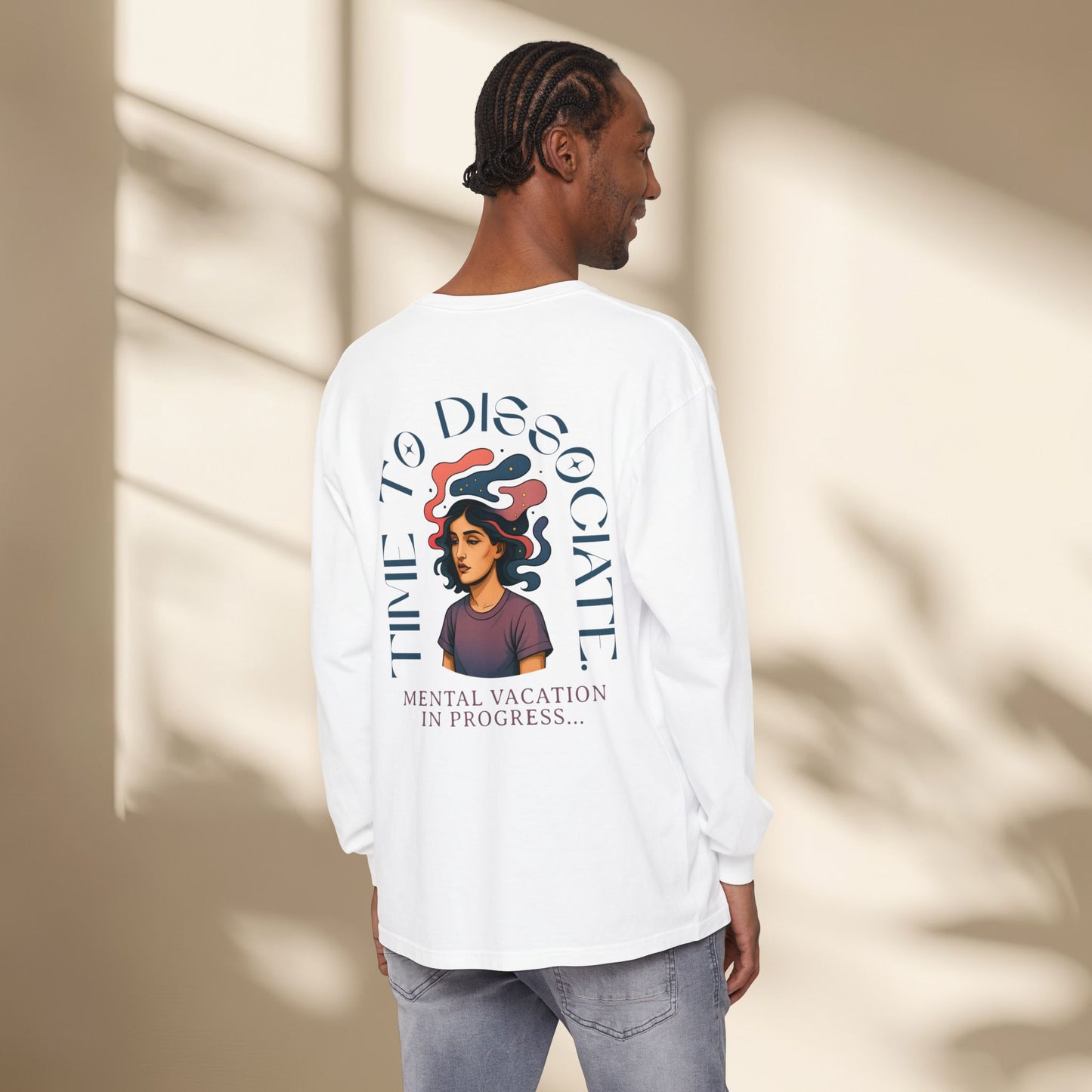 Mental Vacation Long Sleeve T-Shirt