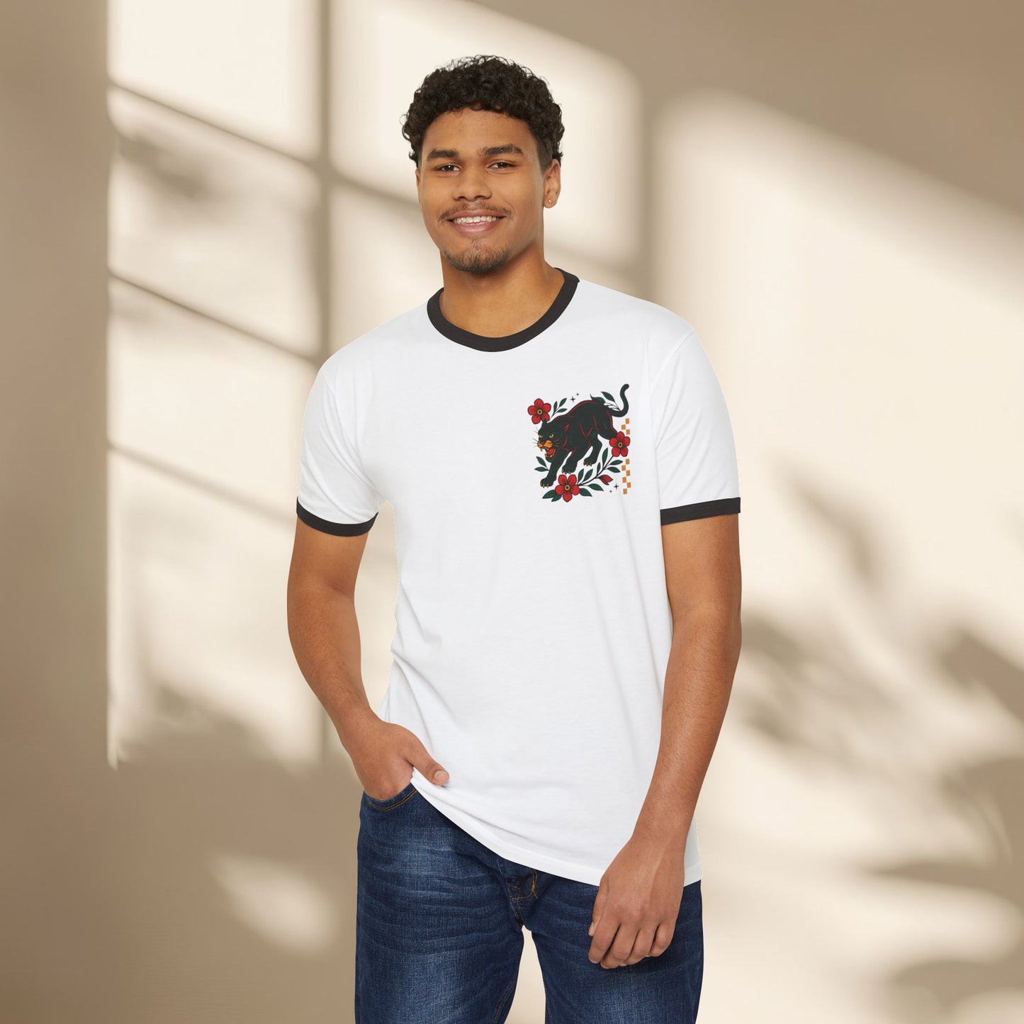 Small Talk Survivor Ringer Shirt