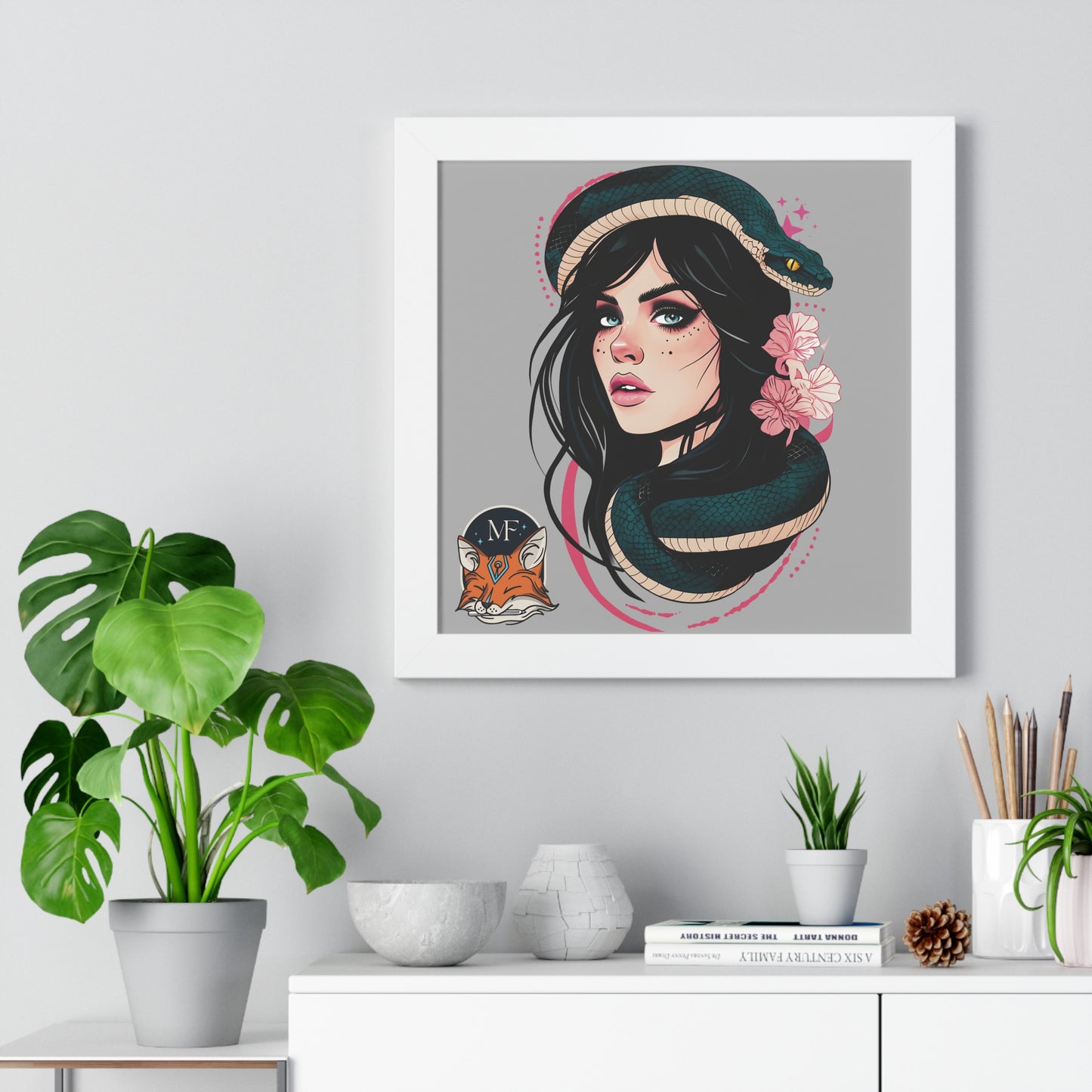 Snake Goddess Print