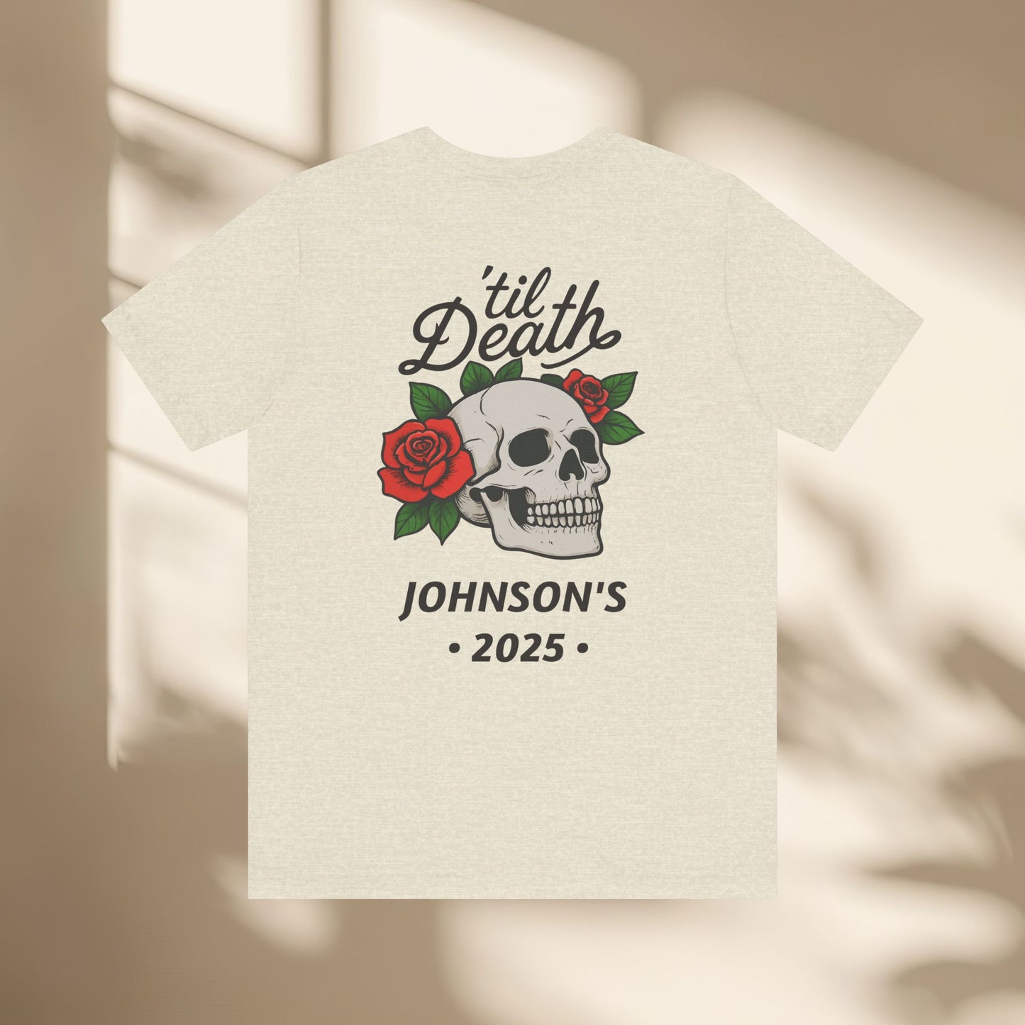 Personalized Til' Death Unisex Shirt