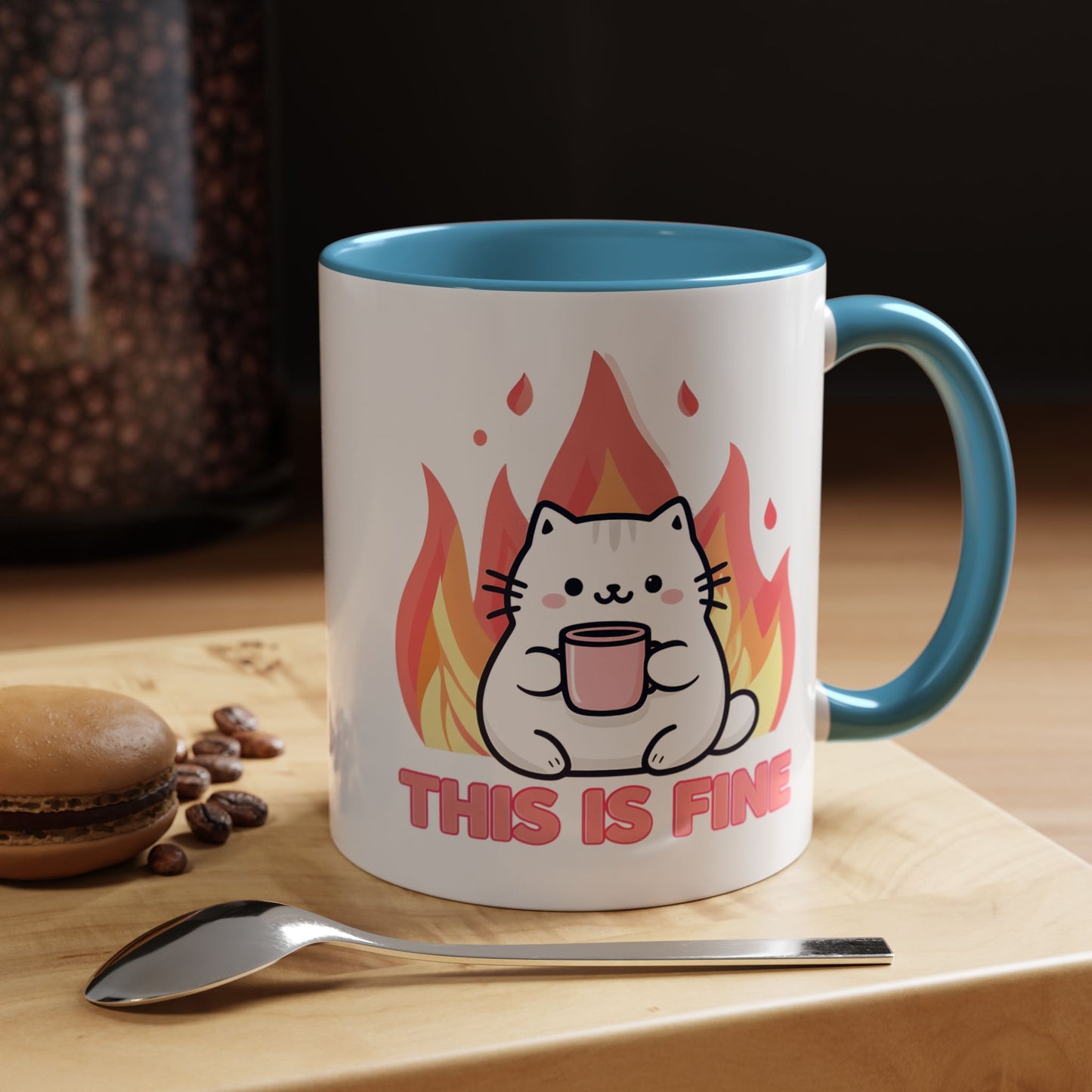 This is Fine Cat Mug
