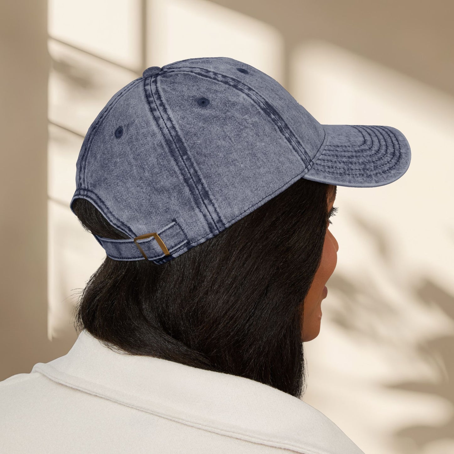 Vintage Bride to be Embroidered Hat